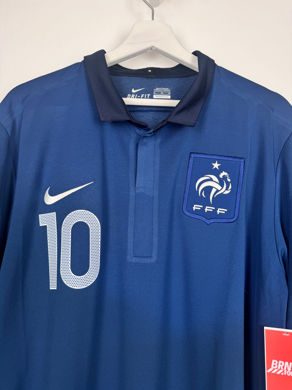 PSG FOOTBALL JERSEY 1997/1998 HOME - NGOTTY #4 (S)