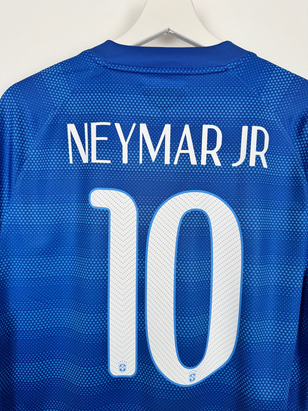 BRAZIL 2014 AWAY FOOTBALL JERSEY - NEYMAR JR #10 (M)