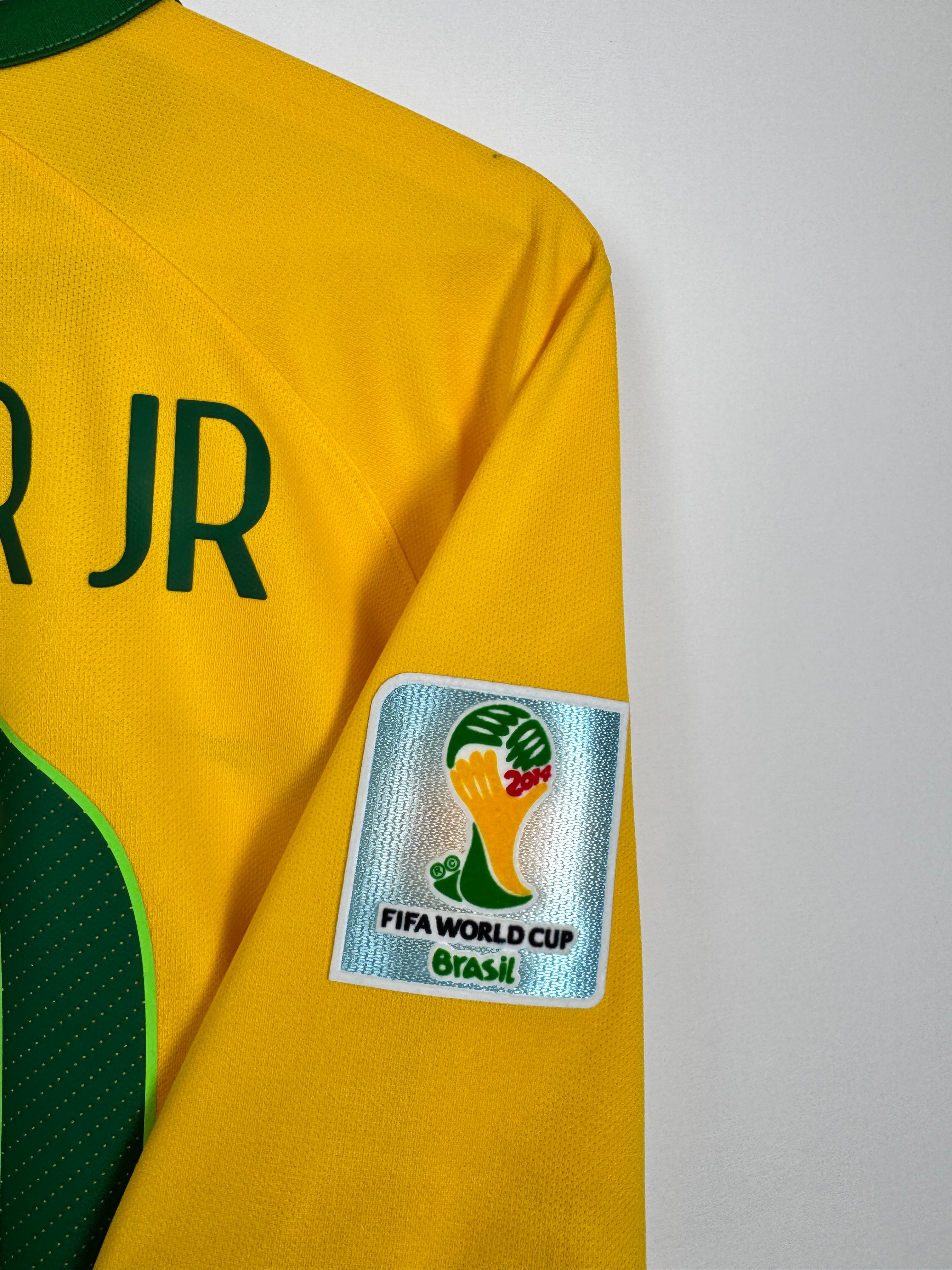 BRAZIL 2014 HOME FOOTBALL SHIRT - NEYMAR JR #10 (XL)