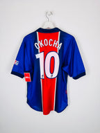 PSG FOOTBALL JERSEY 1997/1998 HOME - NGOTTY #4 (S)