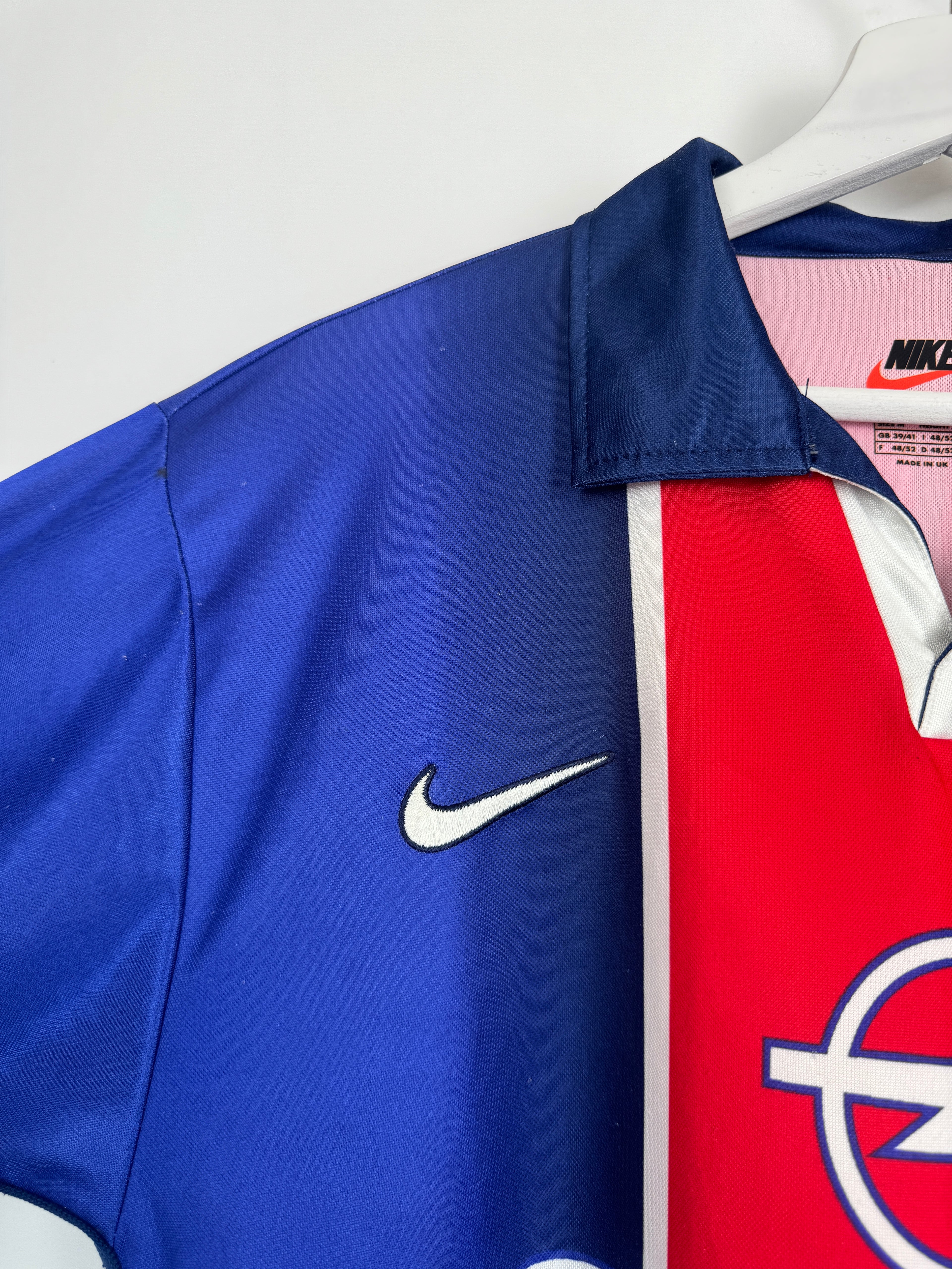 PSG FOOTBALL JERSEY 1997/1998 HOME - NGOTTY #4 (S)