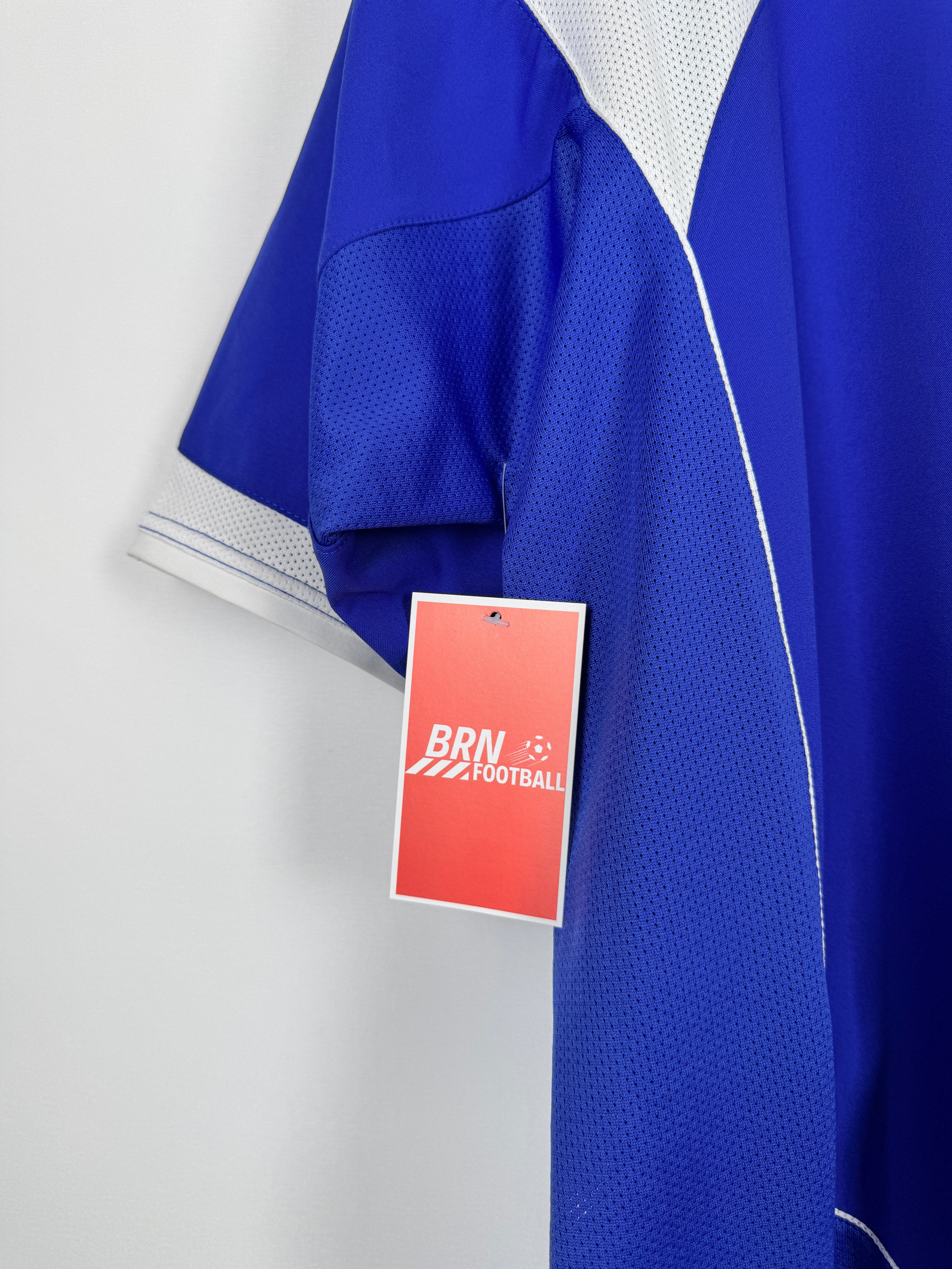 2004 BRAZIL AWAY FOOTBALL SHIRT - RONALDO #9 (XL)