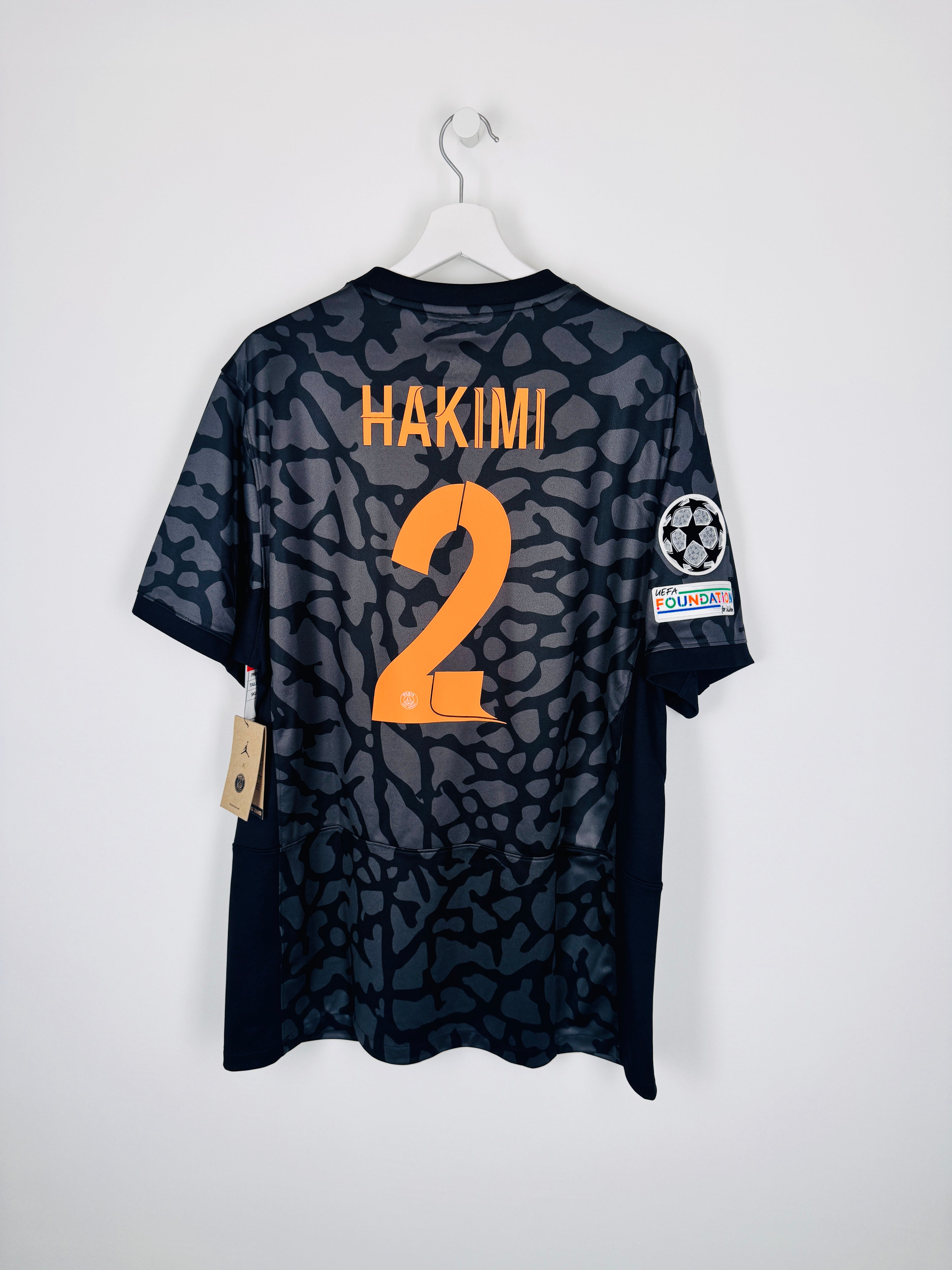 PSG FOOTBALL JERSEY 1997/1998 HOME - NGOTTY #4 (S)