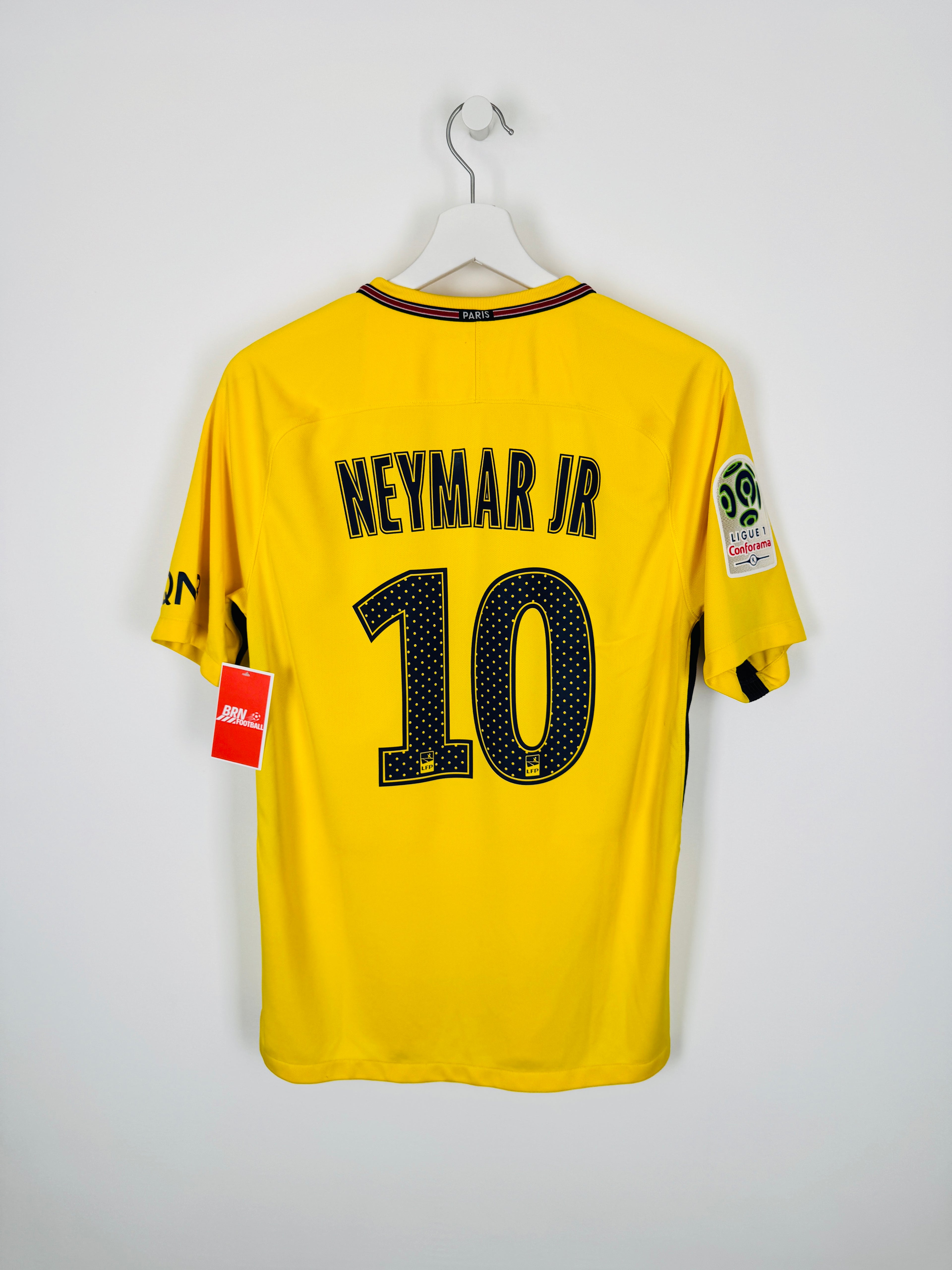 PSG 2017/2018 AWAY FOOTBALL JERSEY - NEYMAR JR #10 (M)