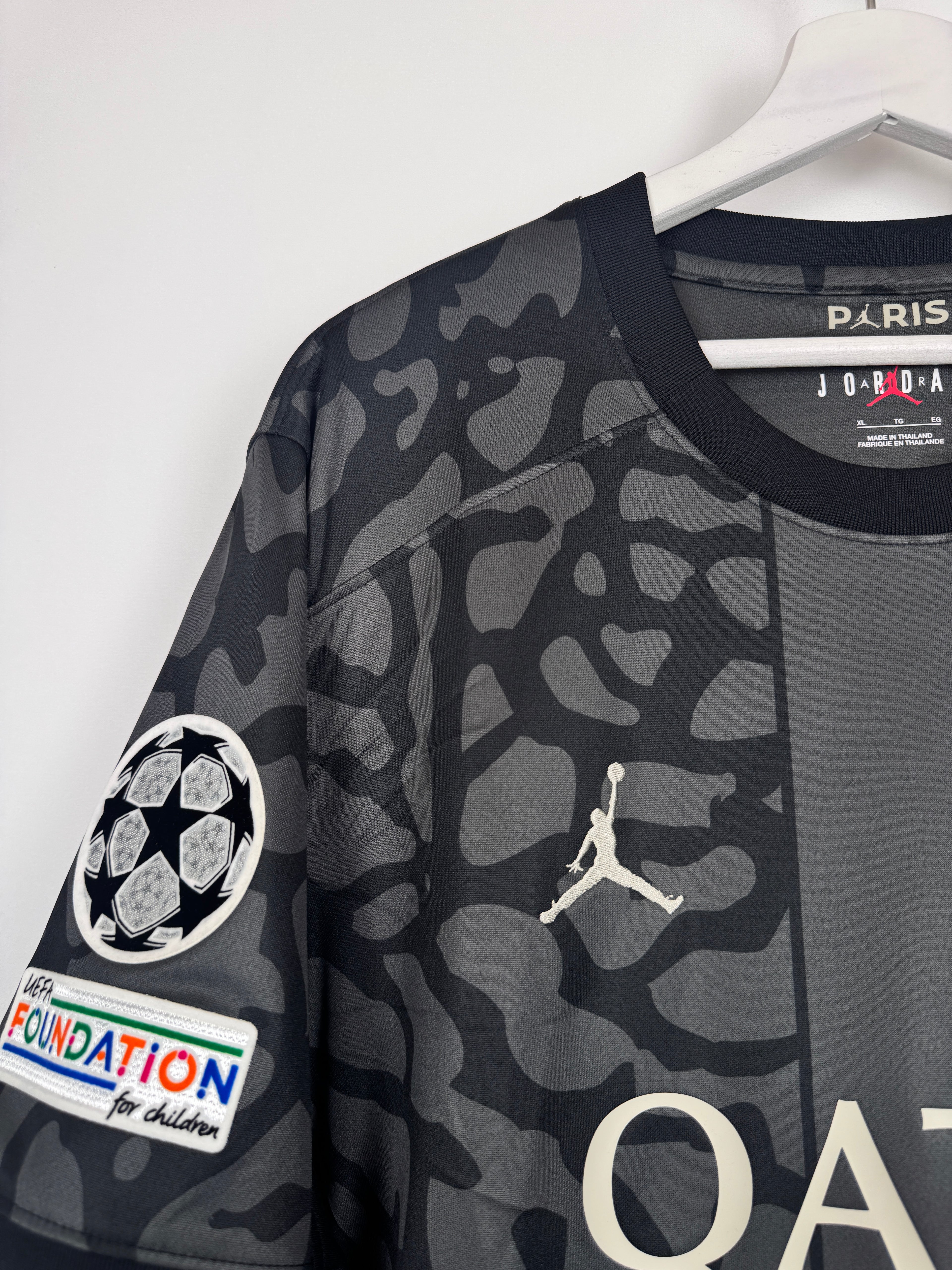PSG FOOTBALL JERSEY 1997/1998 HOME - NGOTTY #4 (S)
