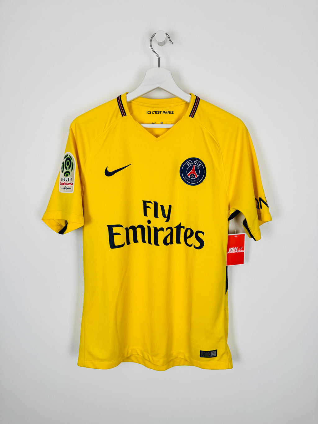 PSG 2017/2018 AWAY FOOTBALL JERSEY - NEYMAR JR #10 (M)