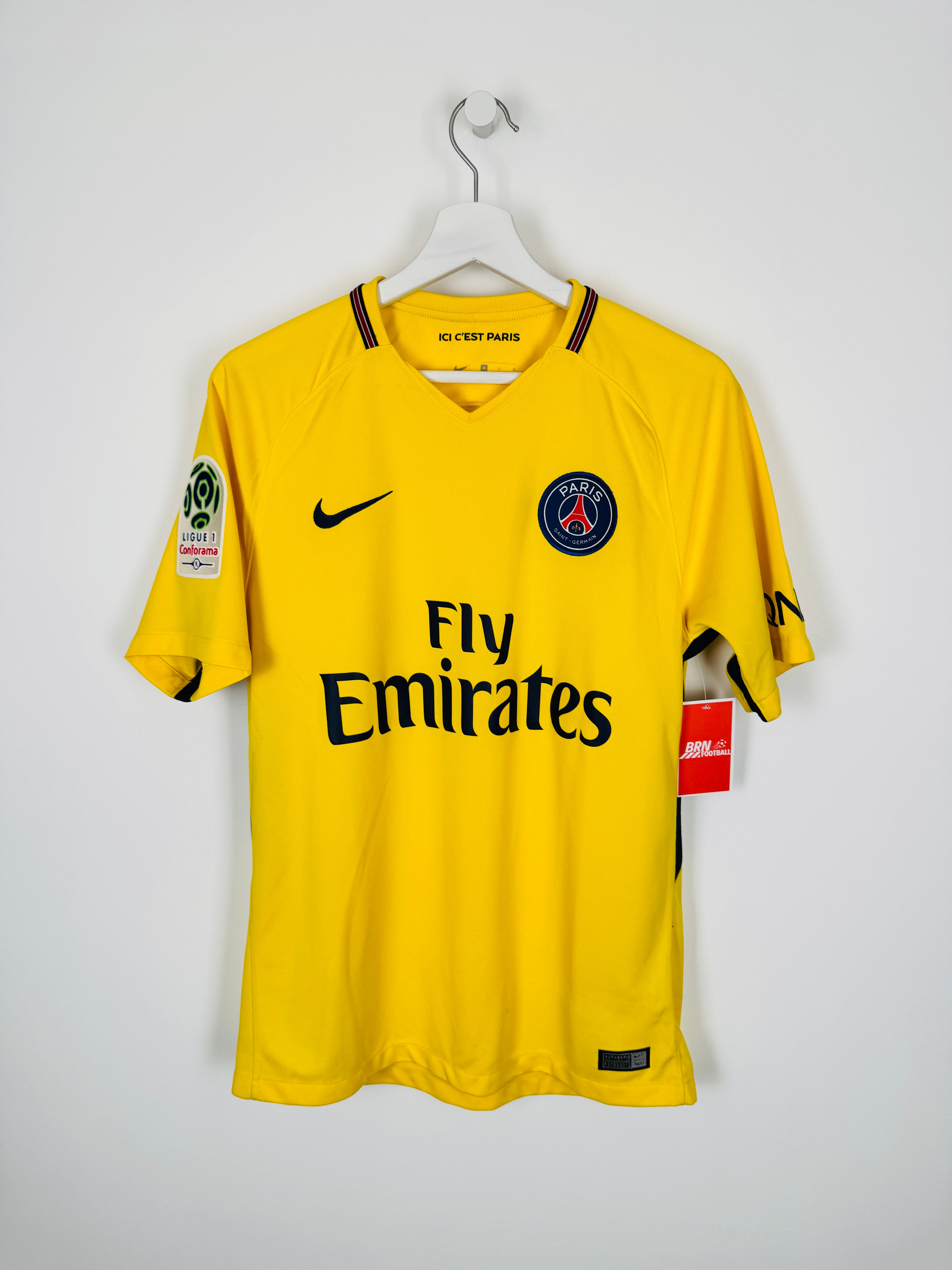 PSG 2017/2018 AWAY FOOTBALL JERSEY - NEYMAR JR #10 (M)