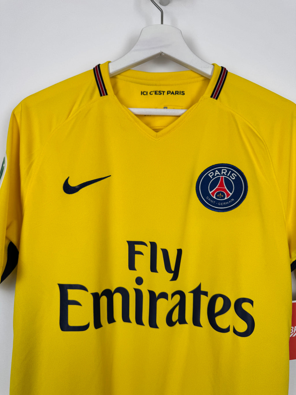 PSG 2017/2018 AWAY FOOTBALL JERSEY - NEYMAR JR #10 (M)
