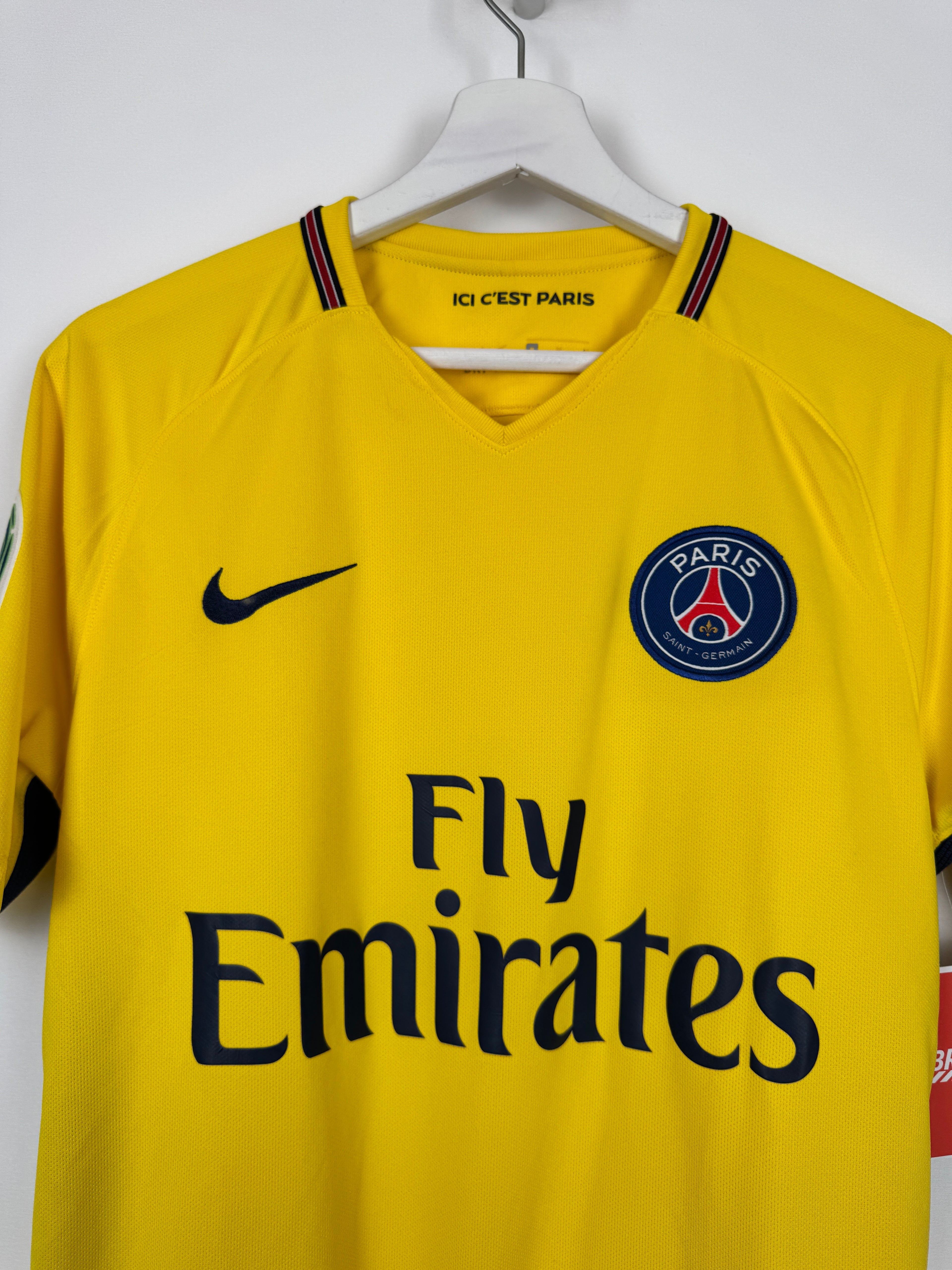 PSG 2017/2018 AWAY FOOTBALL JERSEY - NEYMAR JR #10 (M)
