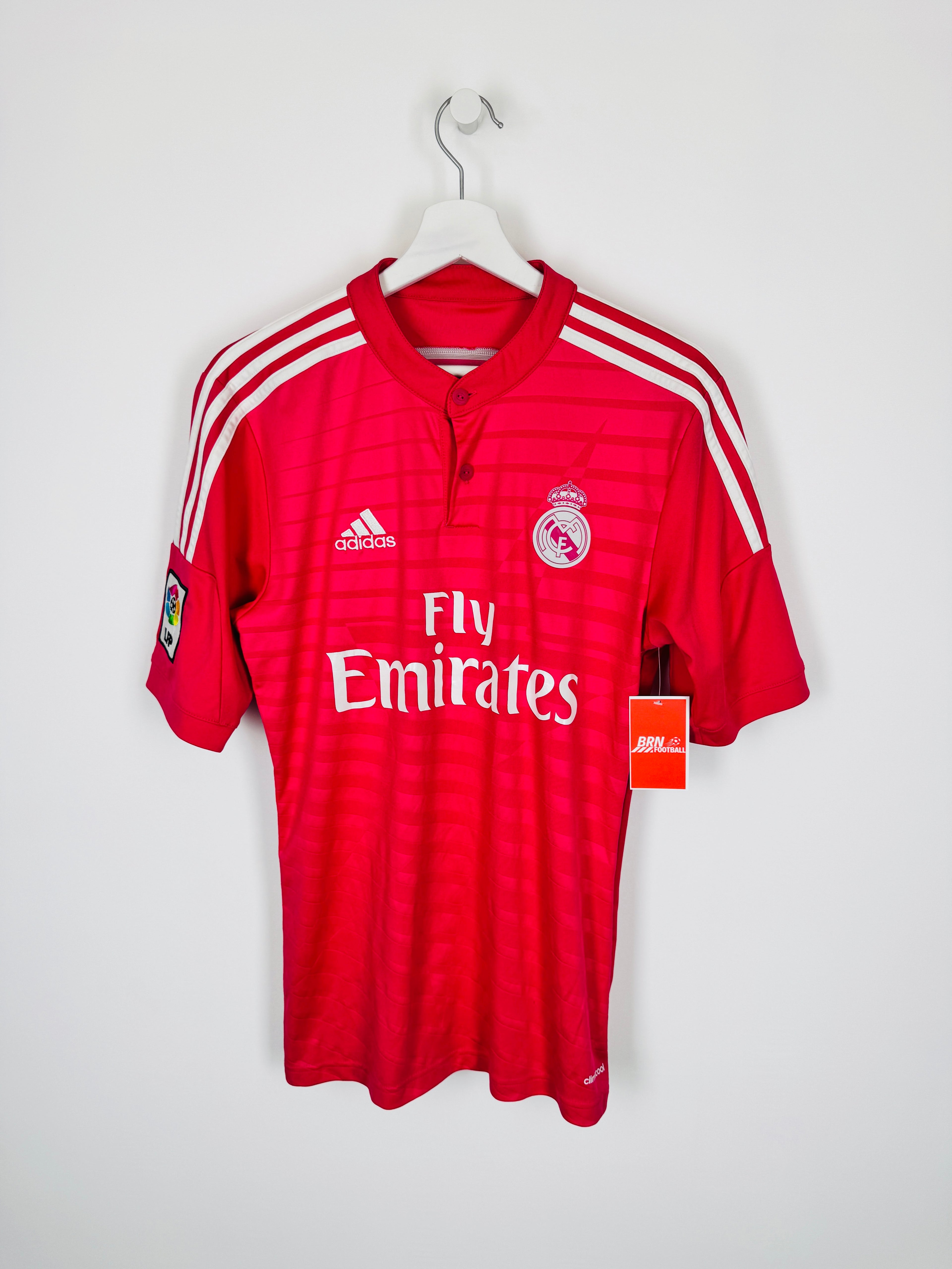 REAL MADRID 2014/2015 AWAY FOOTBALL JERSEY - RONALDO #7 (S)