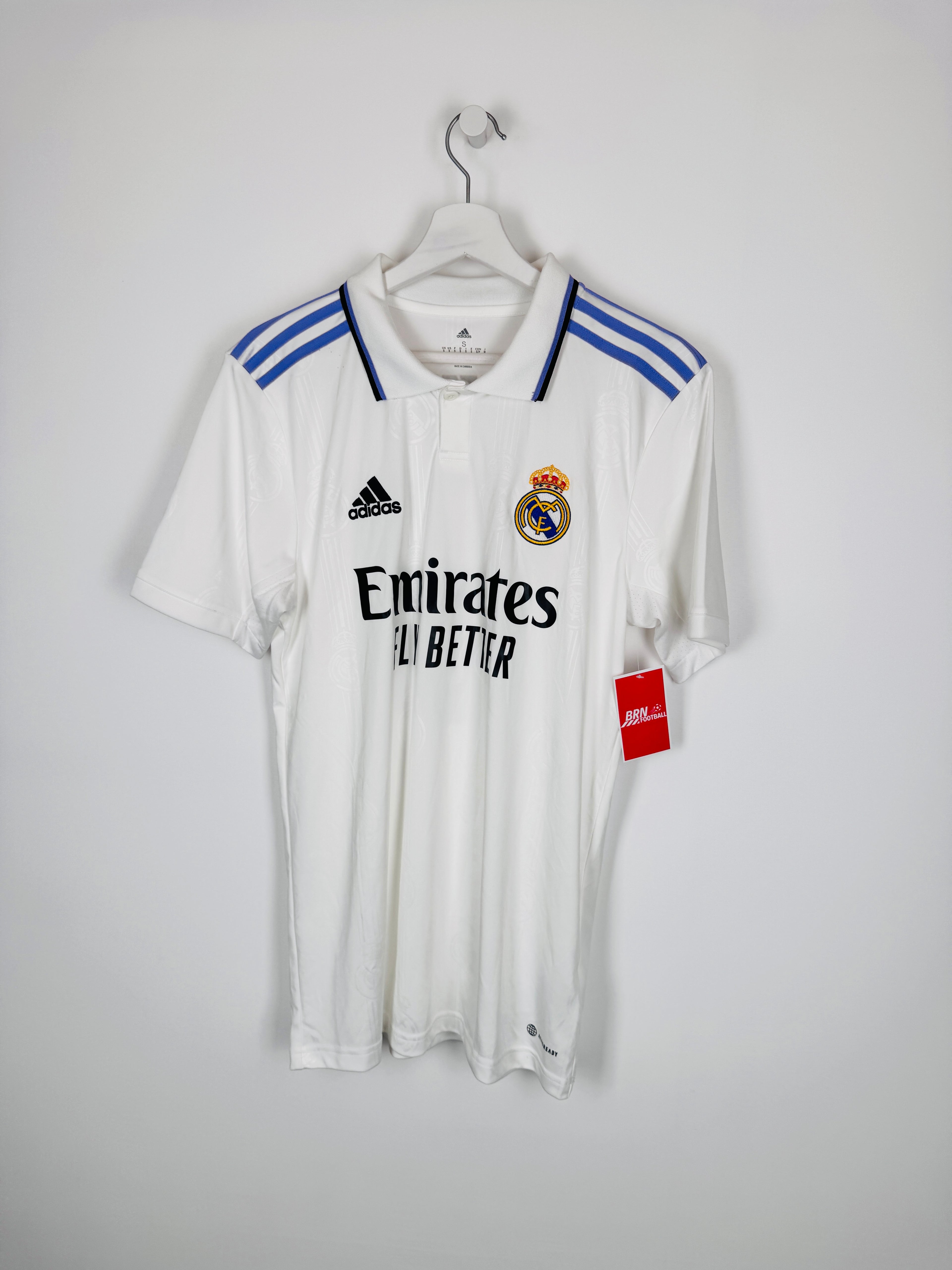 MAILLOT DE FOOTBALL REAL MADRID 2022/2023 DOMICILE - KARIM BENZEMA #9 BALLON D'OR (S)