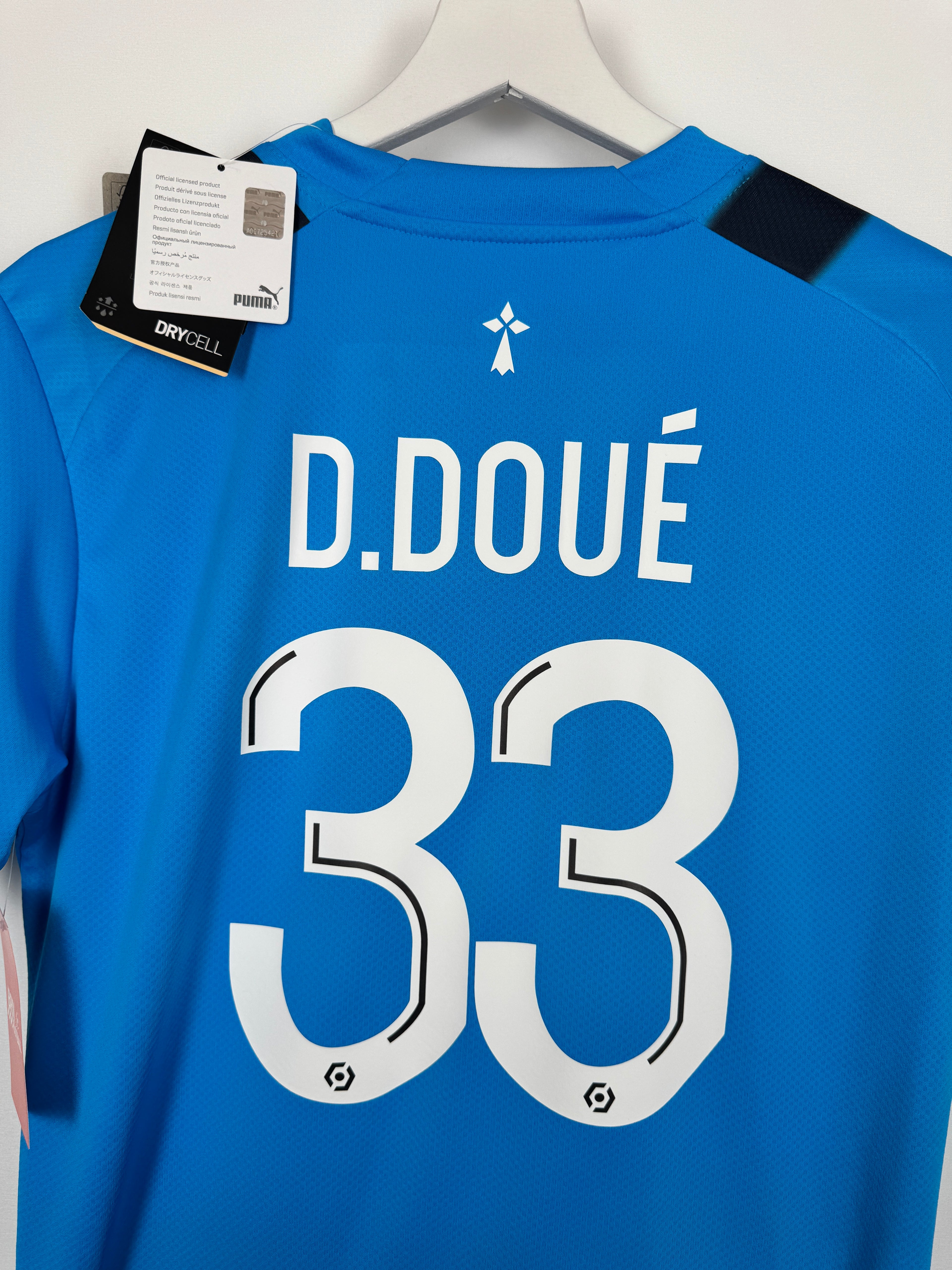 STADE RENNAIS 2022/2023 THIRD FOOTBALL JERSEY NEW - D.DOUÉ #33 (S)