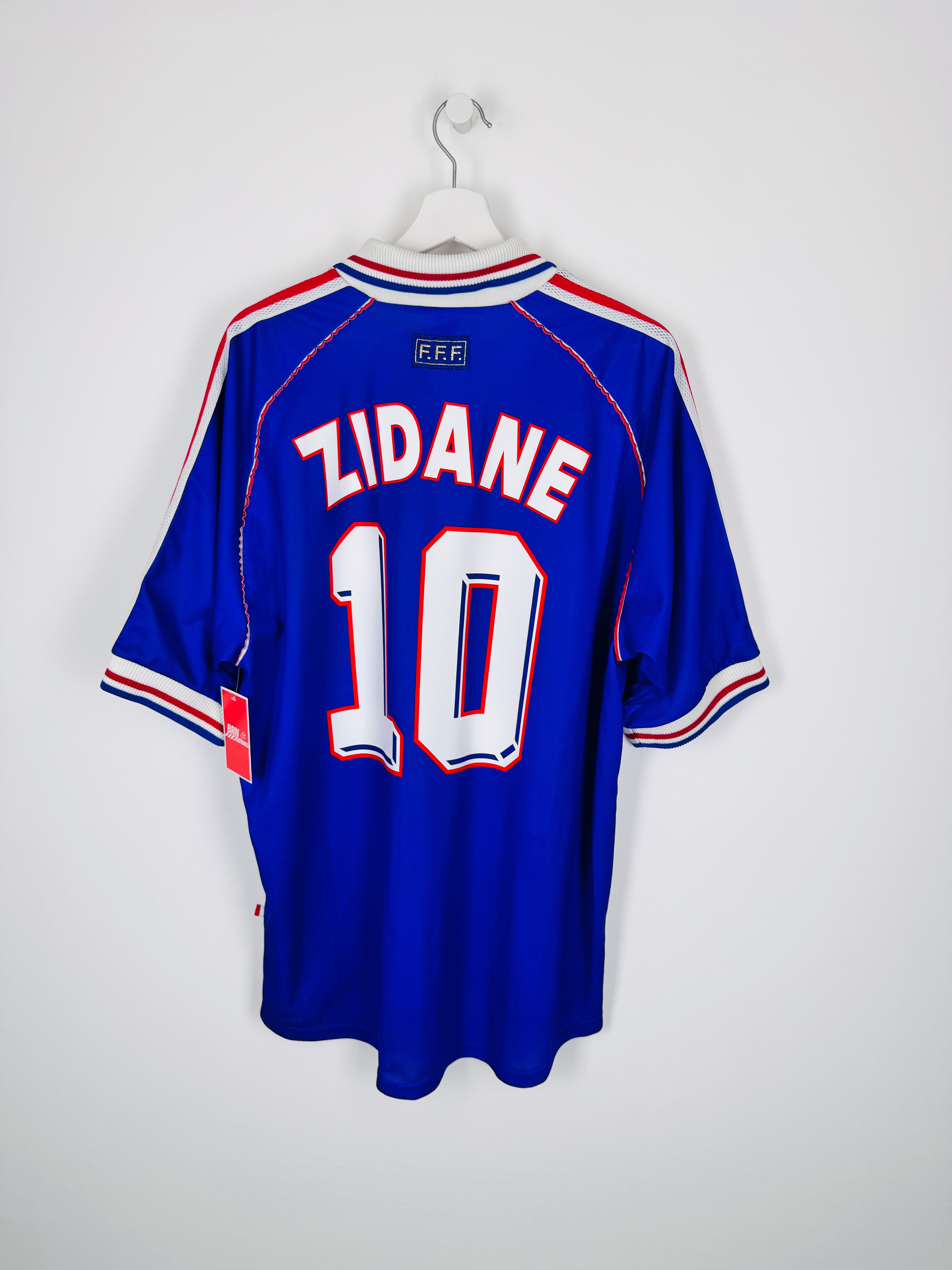 PSG FOOTBALL JERSEY 1997/1998 HOME - NGOTTY #4 (S)