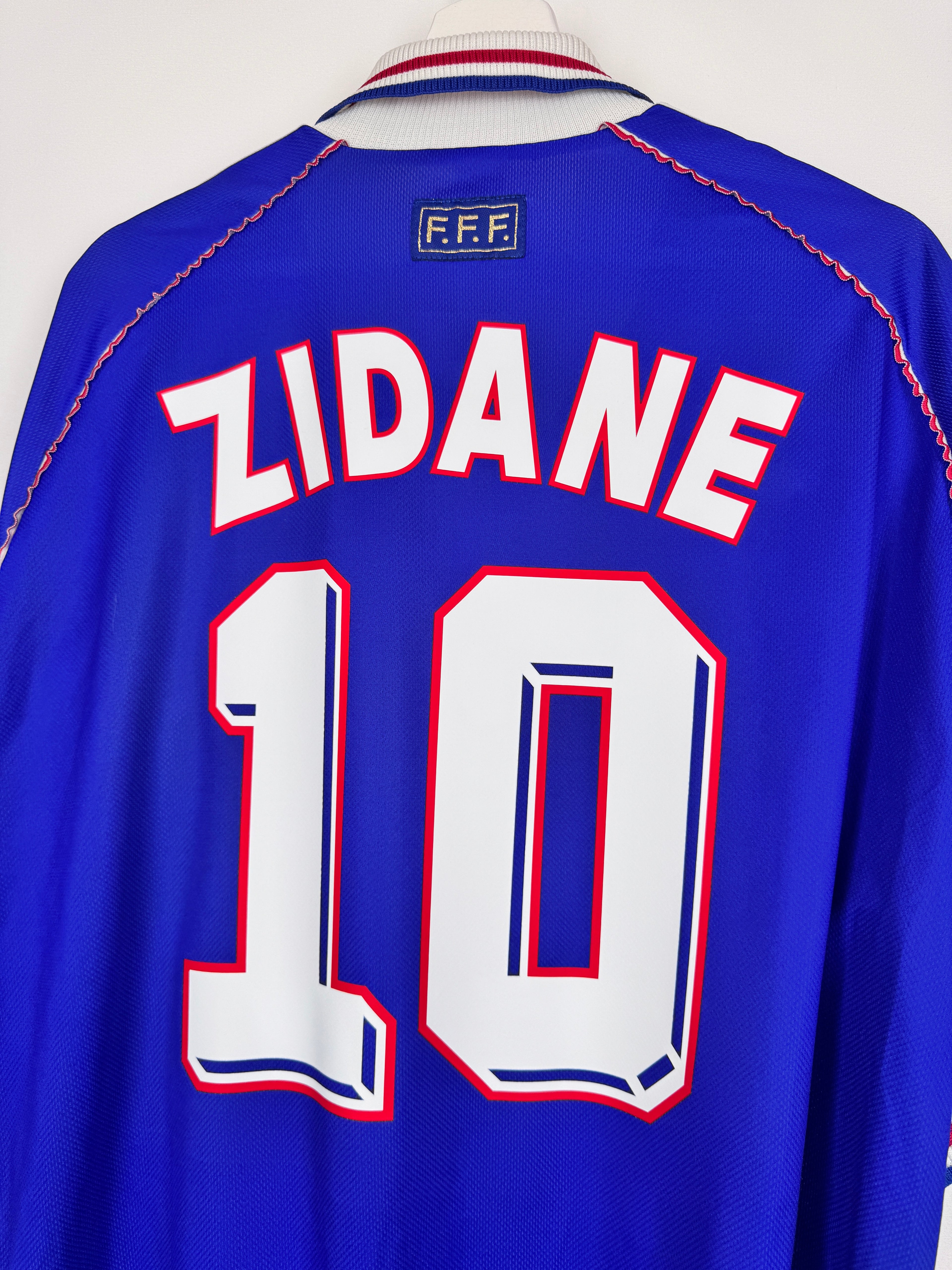 PSG FOOTBALL JERSEY 1997/1998 HOME - NGOTTY #4 (S)