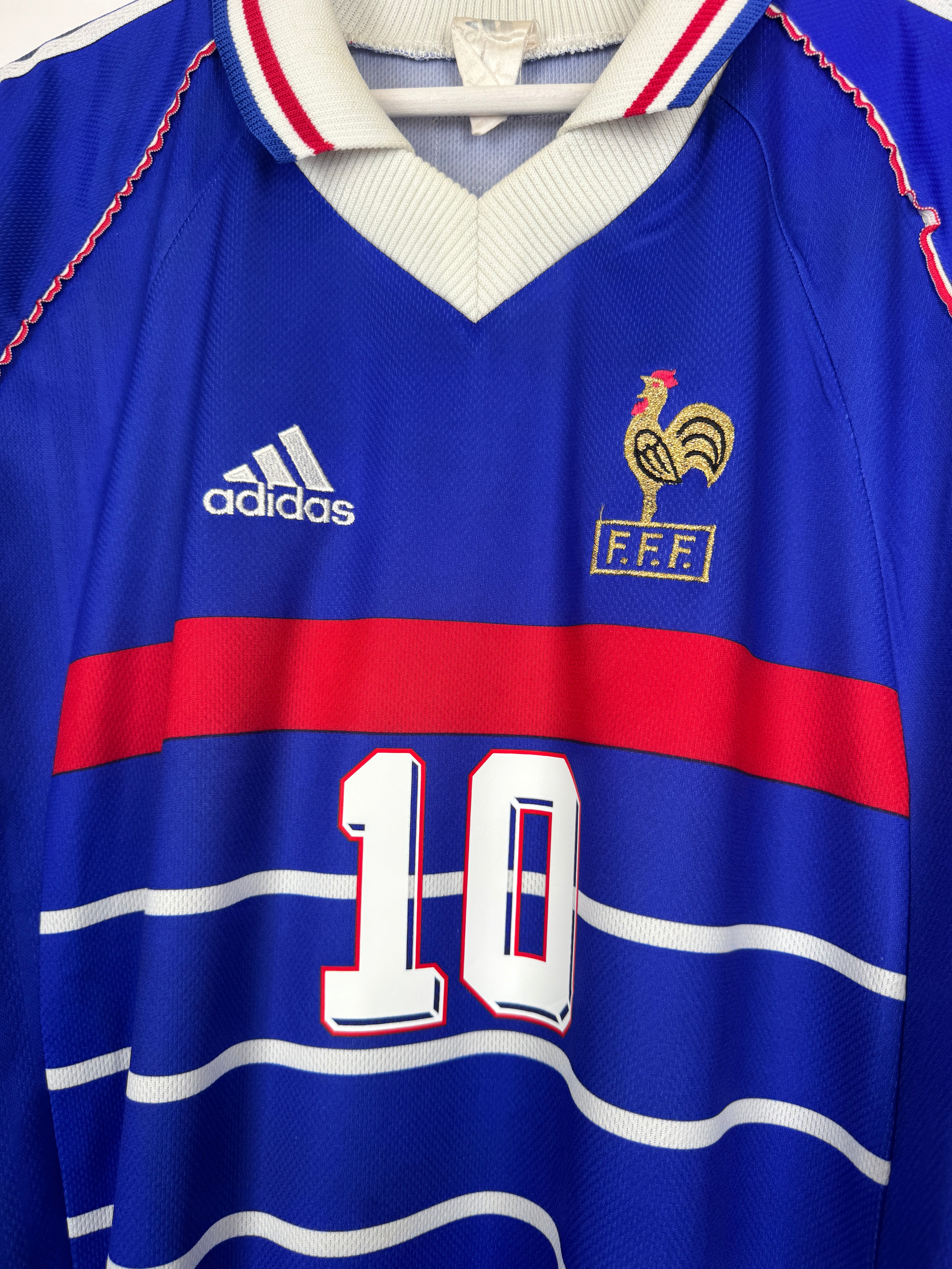 PSG FOOTBALL JERSEY 1997/1998 HOME - NGOTTY #4 (S)