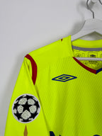 OLYMPIQUE LYONNAIS 2008/2009 THIRD FOOTBALL JERSEY - JUNINHO #8 (L)