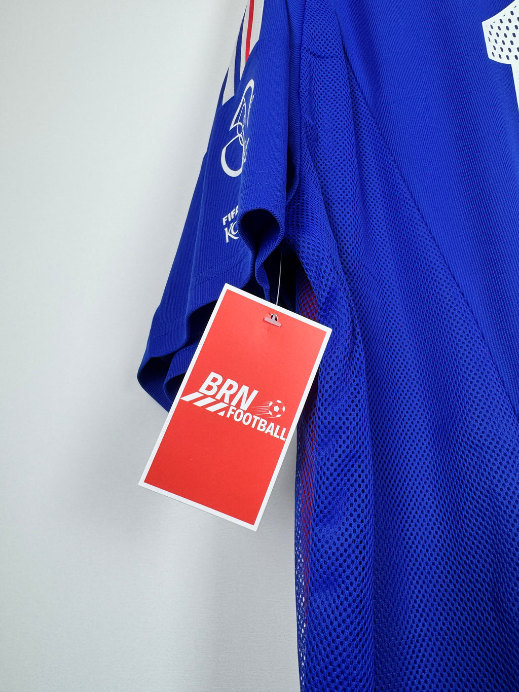 FRANCE 2002 HOME FOOTBALL JERSEY - ZIDANE #10 (XL)