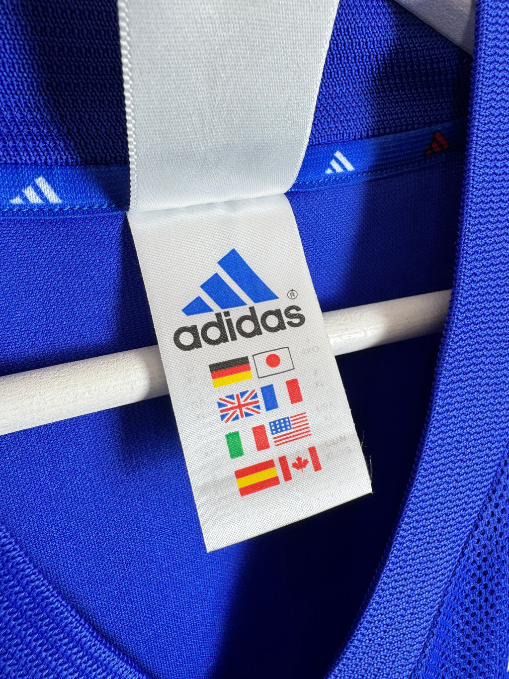 FRANCE 2002 HOME FOOTBALL JERSEY - ZIDANE #10 (XL)