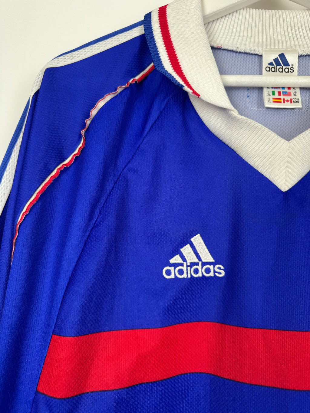 FRANCE 1998 HOME FOOTBALL JERSEY (XL)
