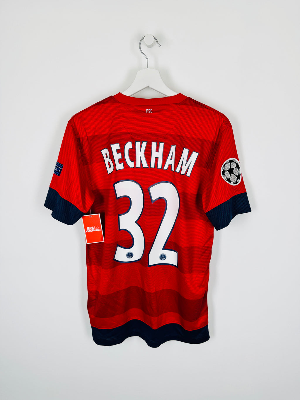 PSG 2012/2013 AWAY FOOTBALL JERSEY - BECKHAM #32 (S)