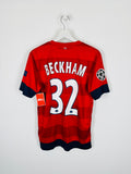 PSG 2012/2013 AWAY FOOTBALL JERSEY - BECKHAM #32 (S)