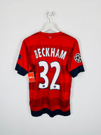 PSG 2012/2013 AWAY FOOTBALL JERSEY - BECKHAM #32 (S)