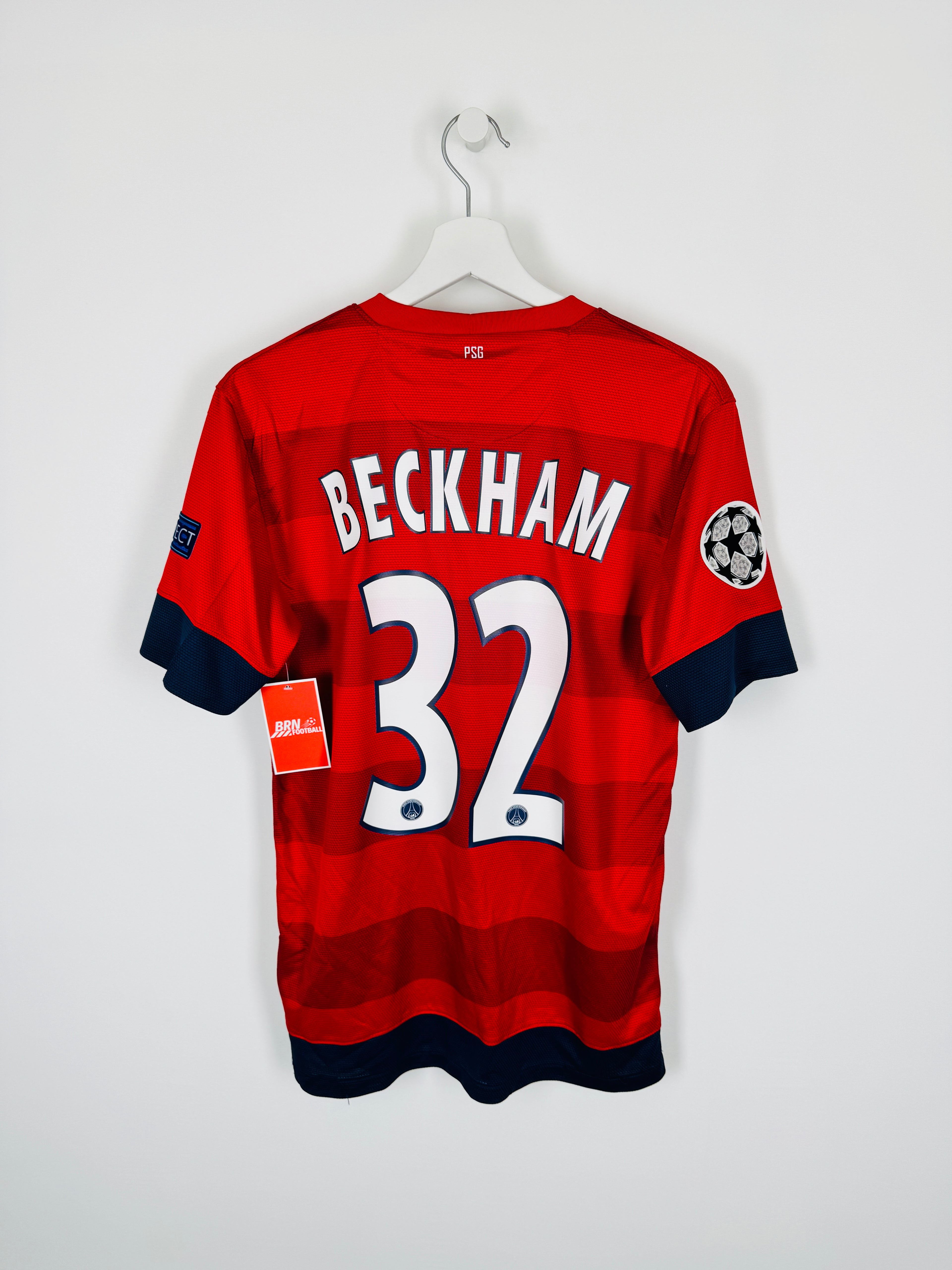 PSG 2012/2013 AWAY FOOTBALL JERSEY - BECKHAM #32 (S)