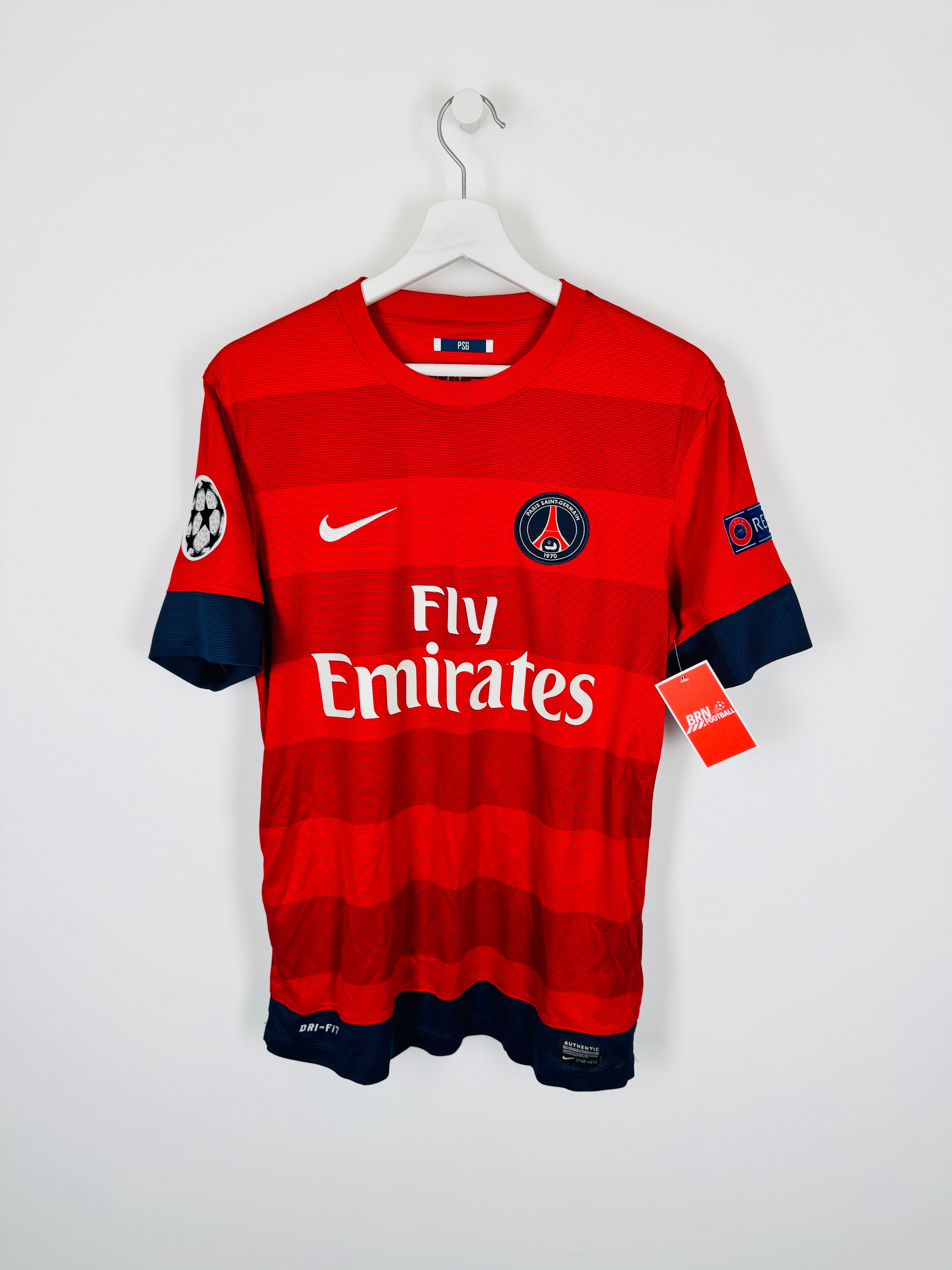 PSG 2012/2013 AWAY FOOTBALL JERSEY - BECKHAM #32 (S)