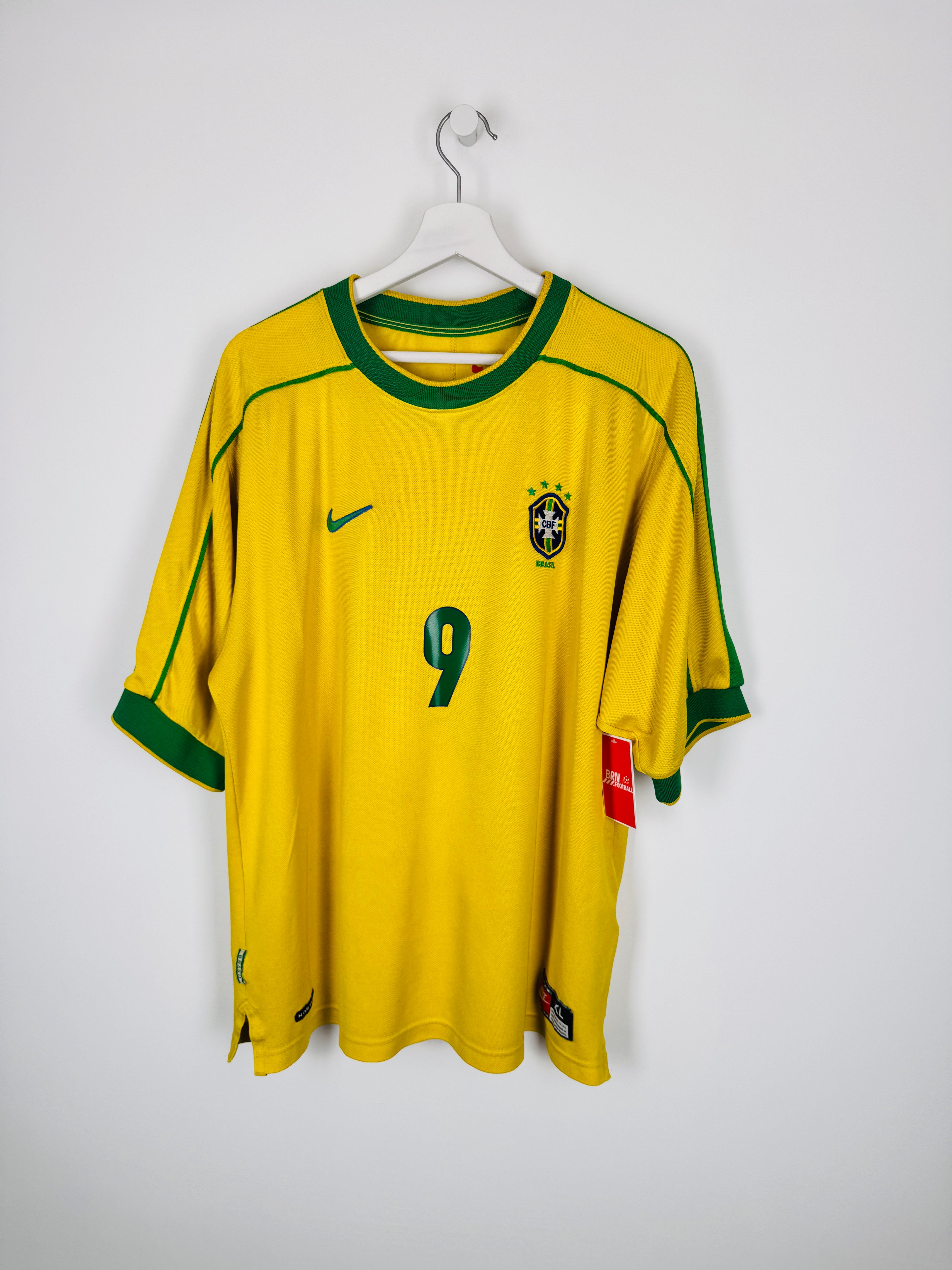 PSG FOOTBALL JERSEY 1997/1998 HOME - NGOTTY #4 (S)