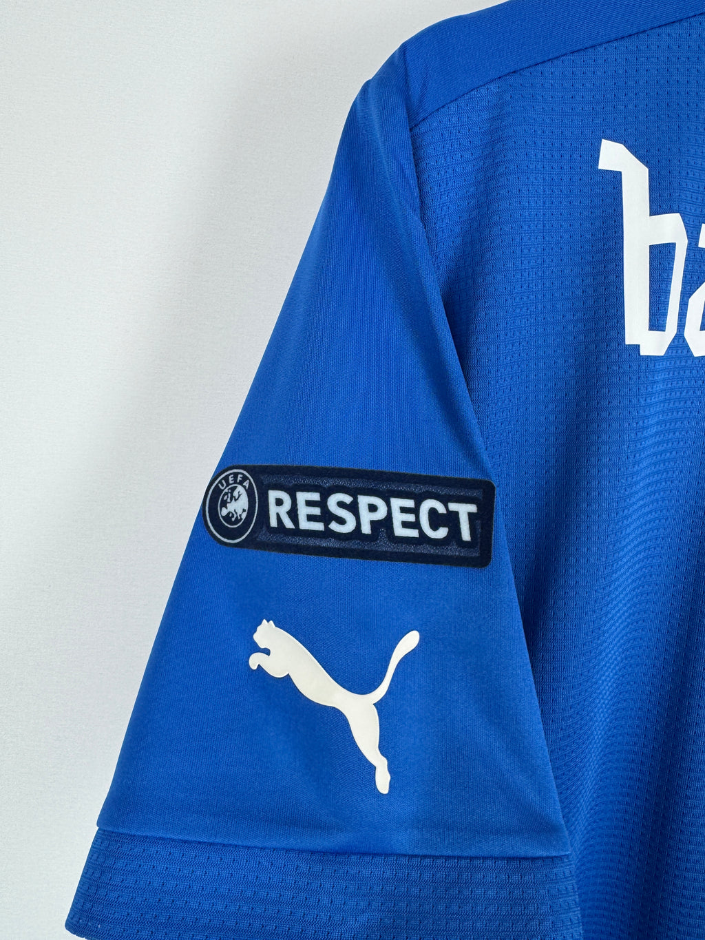 ITALY 2012 HOME FOOTBALL JERSEY - BALOTELLI #9 (L)