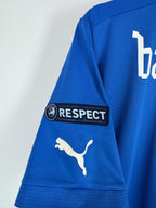 ITALY 2012 HOME FOOTBALL JERSEY - BALOTELLI #9 (L)
