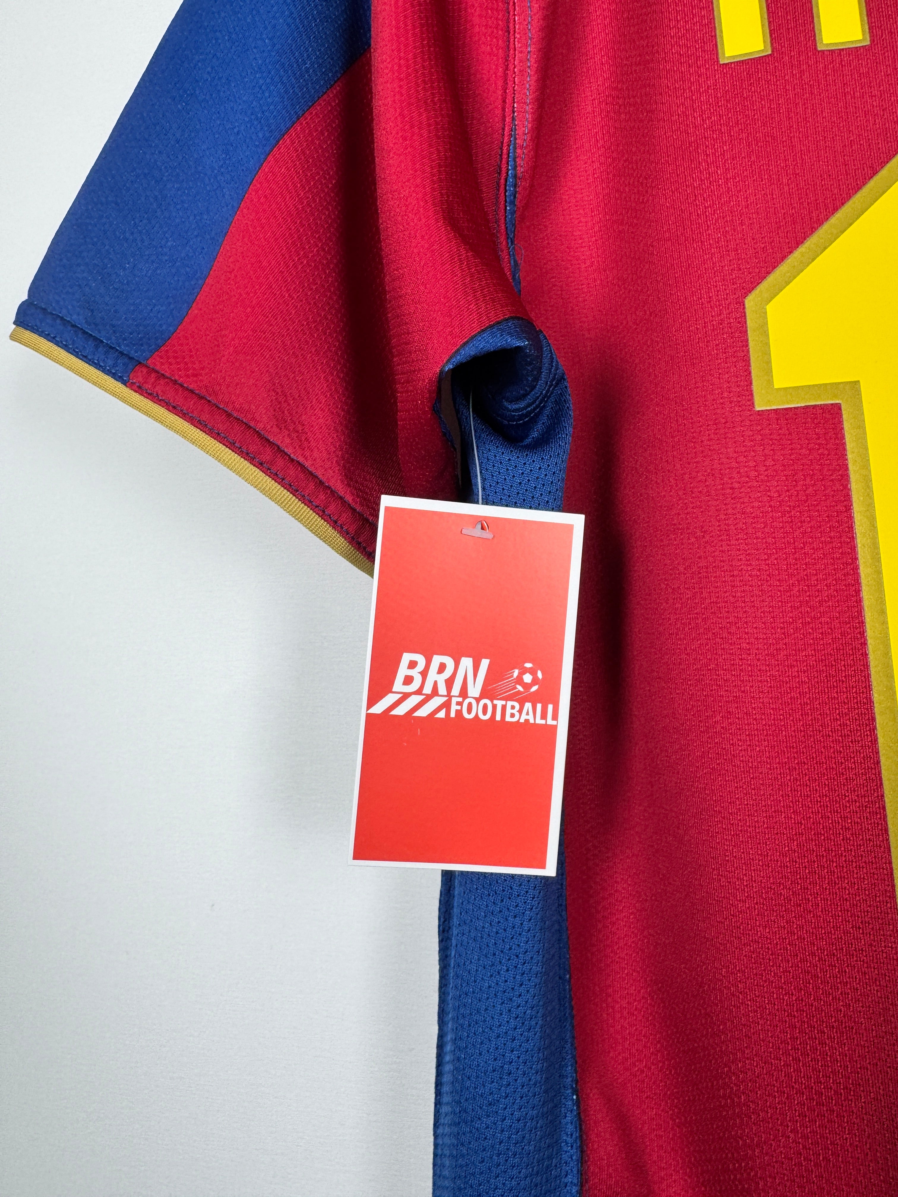 BARCELONA 2007/2008 HOME FOOTBALL JERSEY - MESSI #19 (S)
