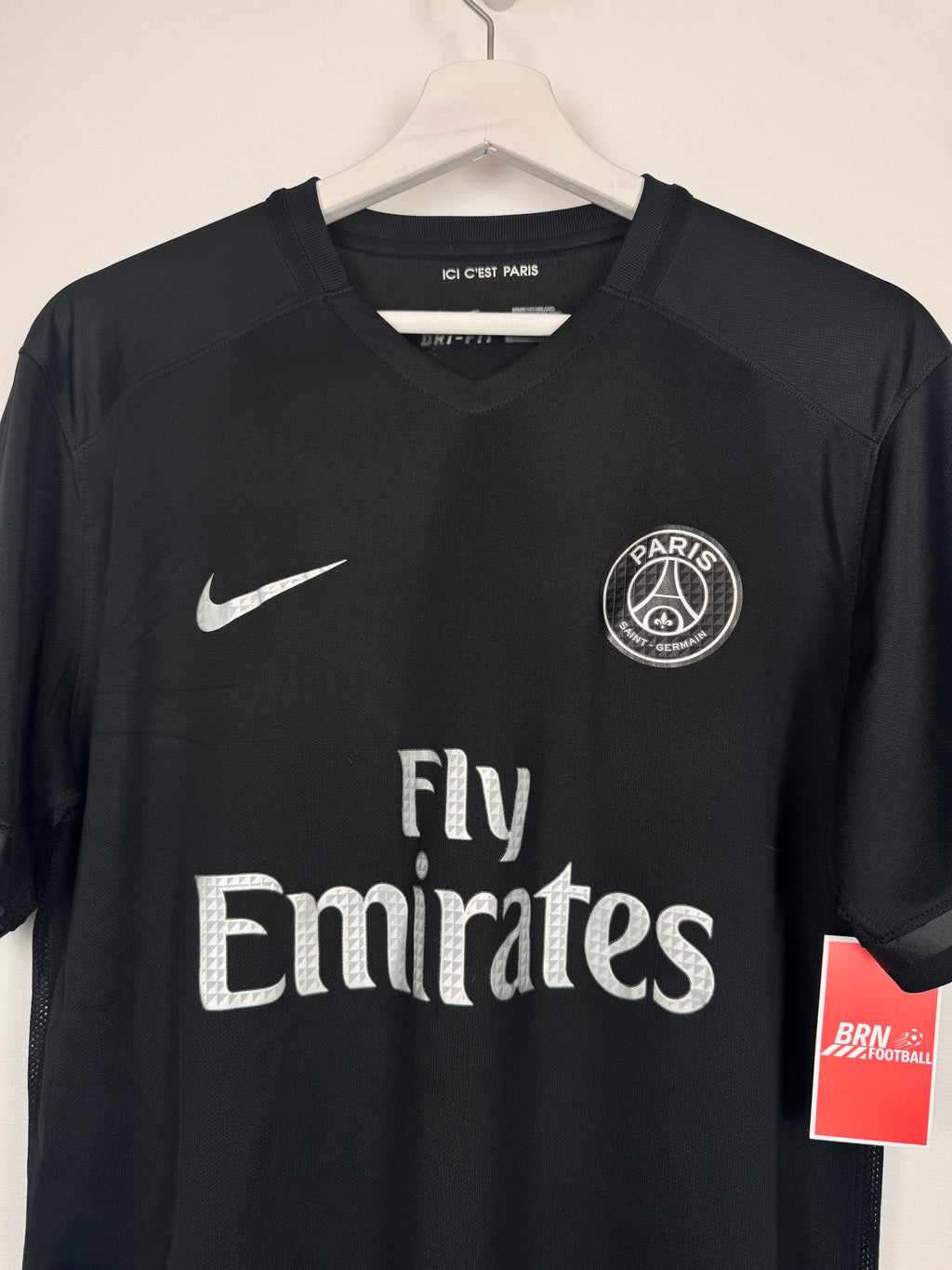 PSG FOOTBALL JERSEY 1997/1998 HOME - NGOTTY #4 (S)