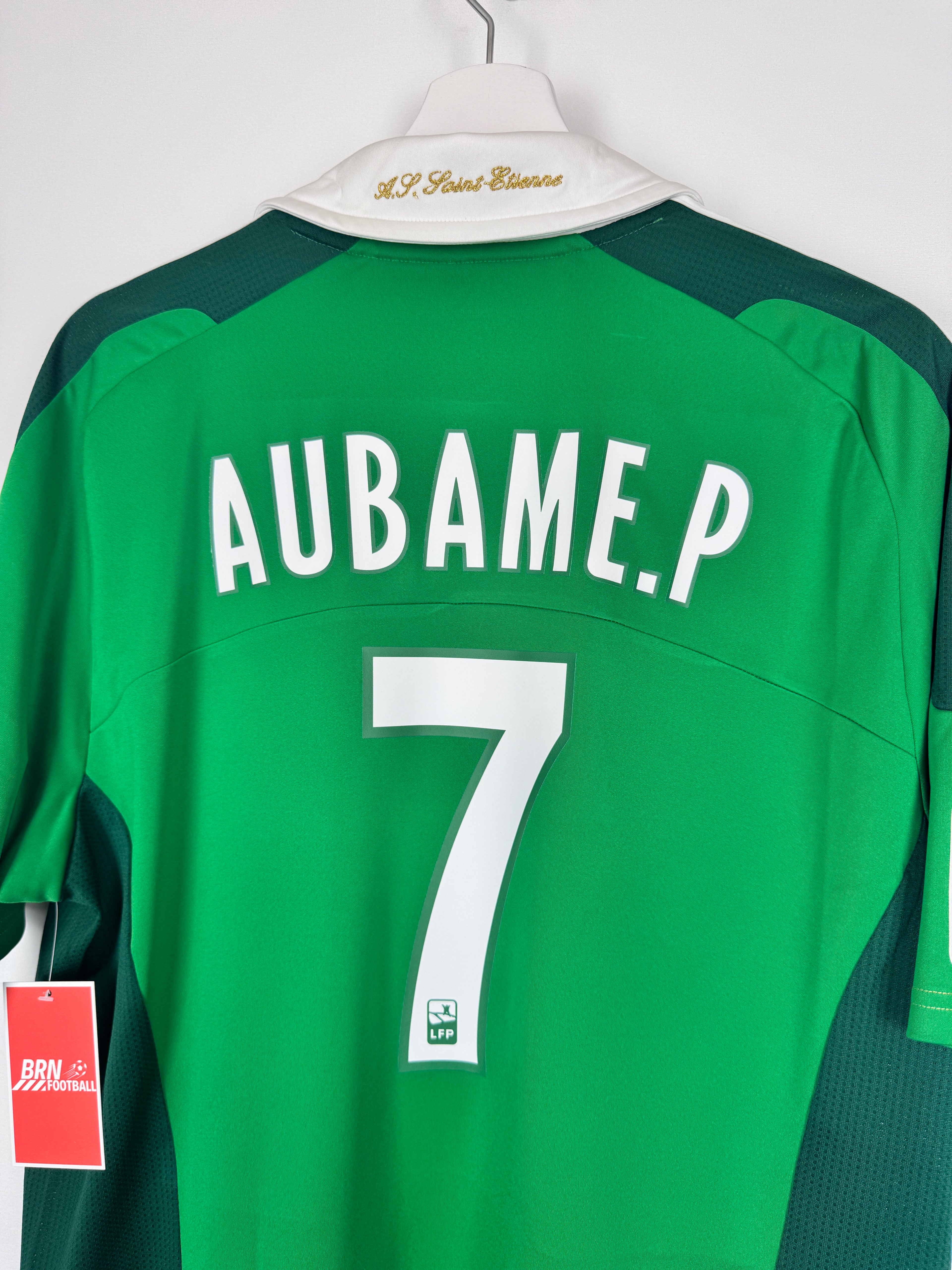 MAILLOT DE FOOTBALL SAINT-ÉTIENNE 2011/2012 DOMICILE - PIERRE-EMERICK AUBAMEYANG #7 (L)