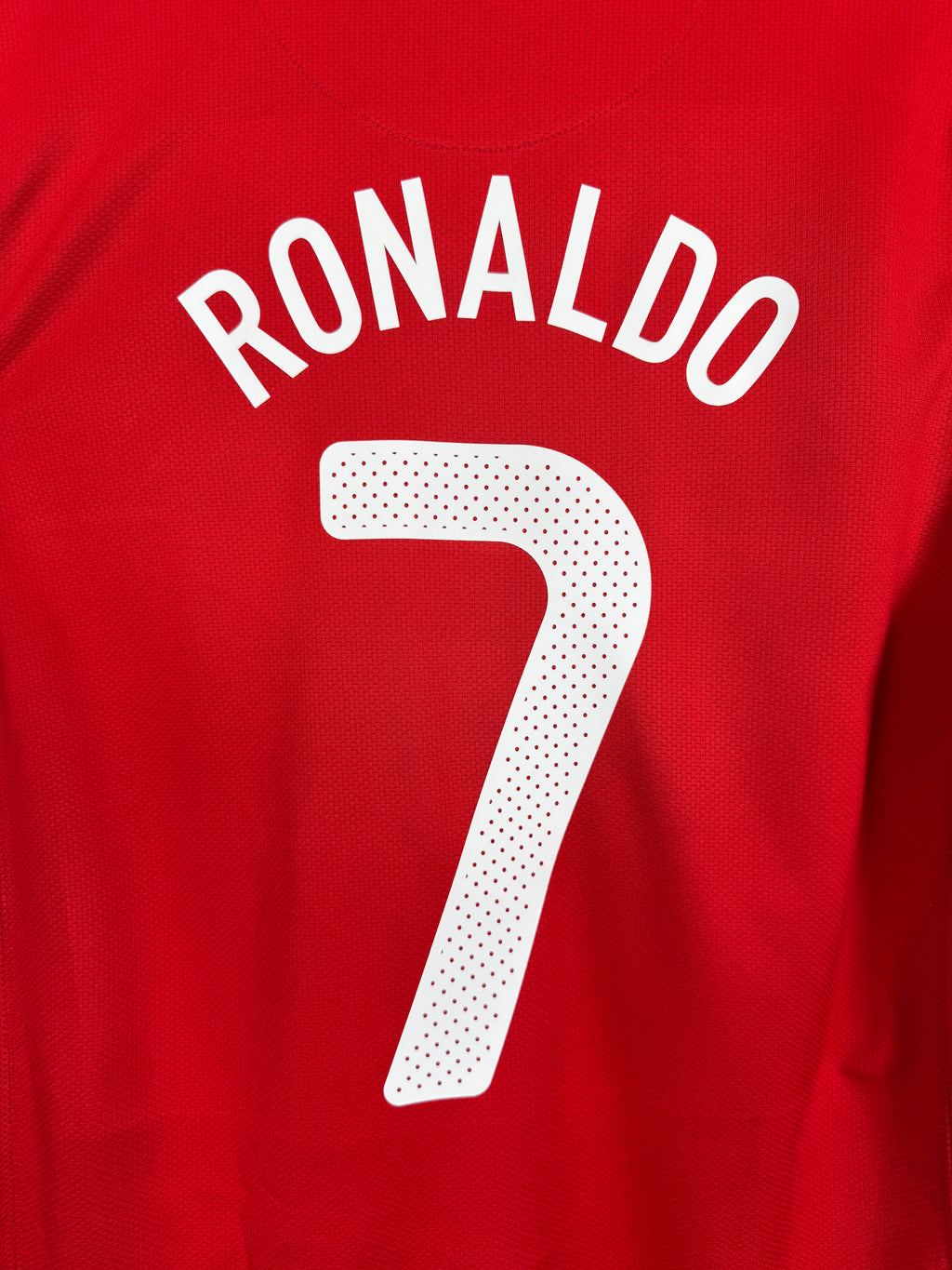 PORTUGAL 2010 HOME FOOTBALL JERSEY - RONALDO #7 (M)