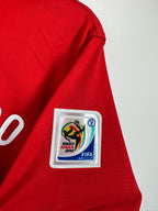 PORTUGAL 2010 HOME FOOTBALL JERSEY - RONALDO #7 (M)