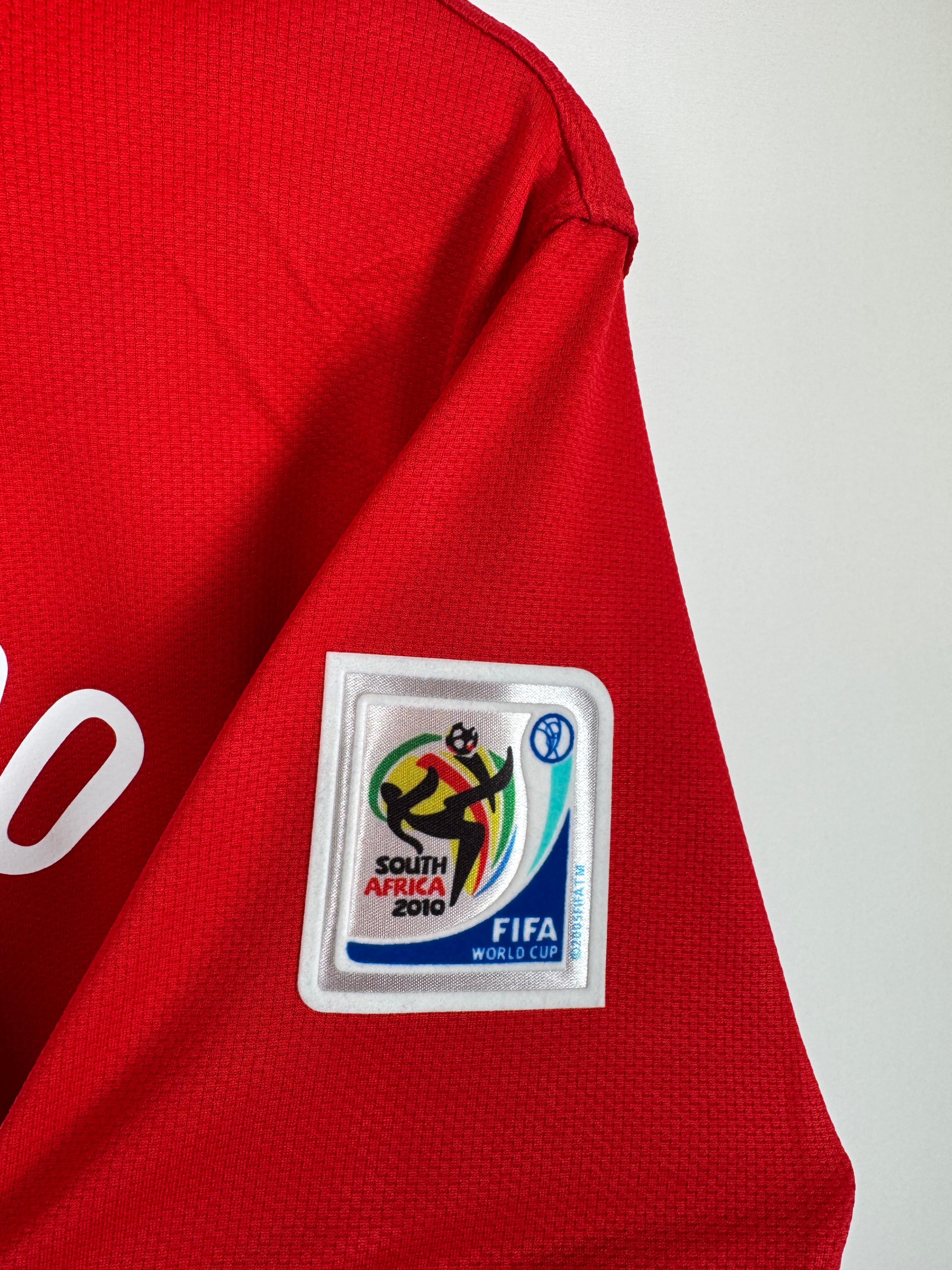 PORTUGAL 2010 HOME FOOTBALL JERSEY - RONALDO #7 (M)