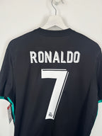 REAL MADRID 2017/2018 AWAY FOOTBALL JERSEY - RONALDO #7 (L)