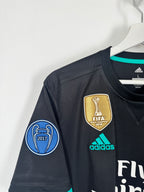 REAL MADRID 2017/2018 AWAY FOOTBALL JERSEY - RONALDO #7 (L)