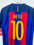 BARCELONA 2016/2017 HOME FOOTBALL JERSEY - MESSI #10 (M)