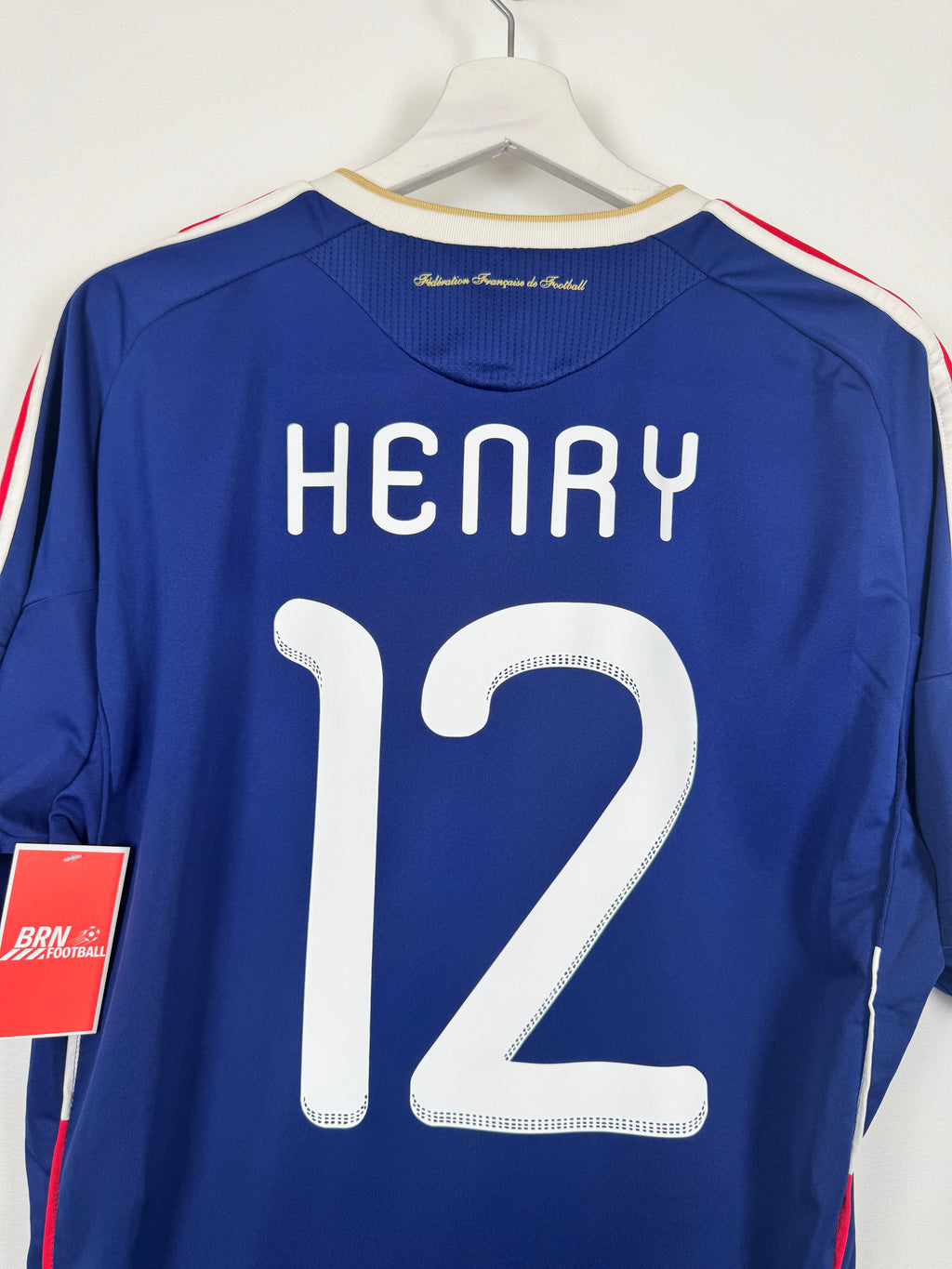 CAMISETA DE FÚTBOL SELECCIÓN DE FRANCIA 2010 LOCAL - HENRY #12 (L)