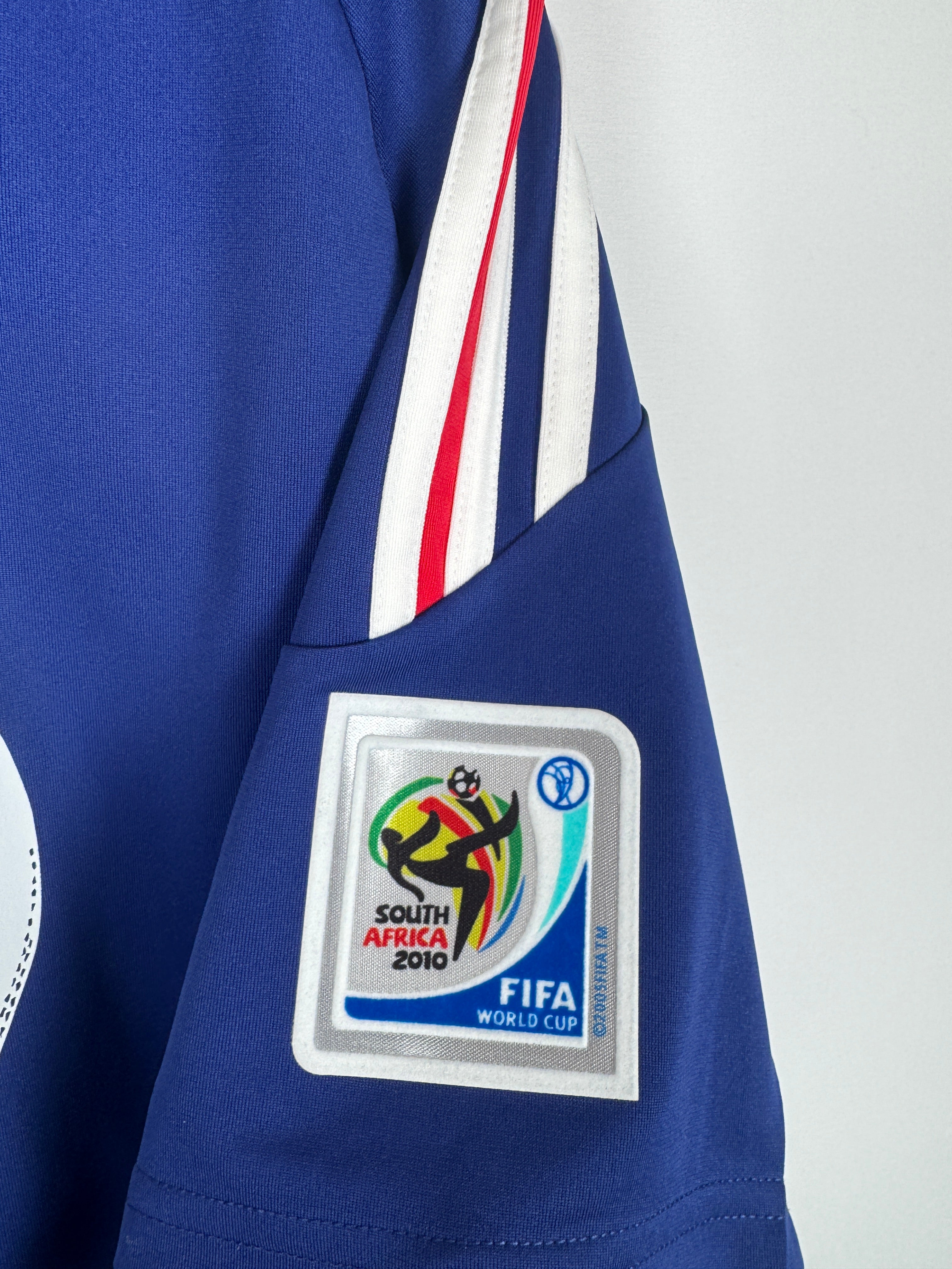 CAMISETA DE FÚTBOL SELECCIÓN DE FRANCIA 2010 LOCAL - HENRY #12 (L)