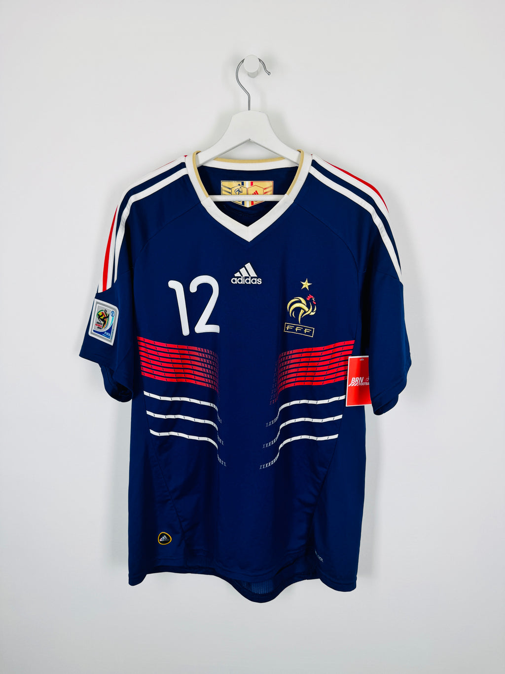 CAMISETA DE FÚTBOL SELECCIÓN DE FRANCIA 2010 LOCAL - HENRY #12 (L)