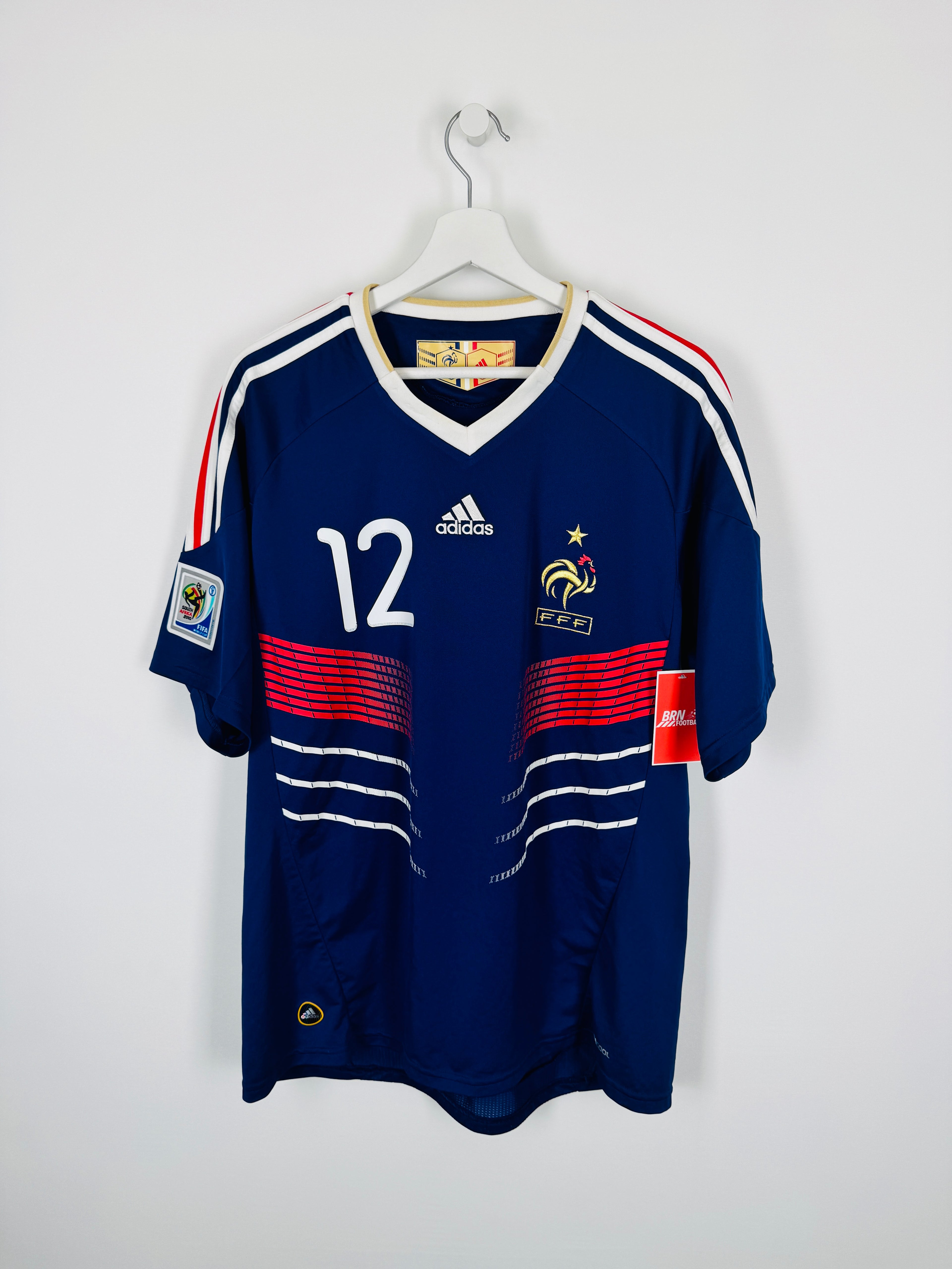 CAMISETA DE FÚTBOL SELECCIÓN DE FRANCIA 2010 LOCAL - HENRY #12 (L)