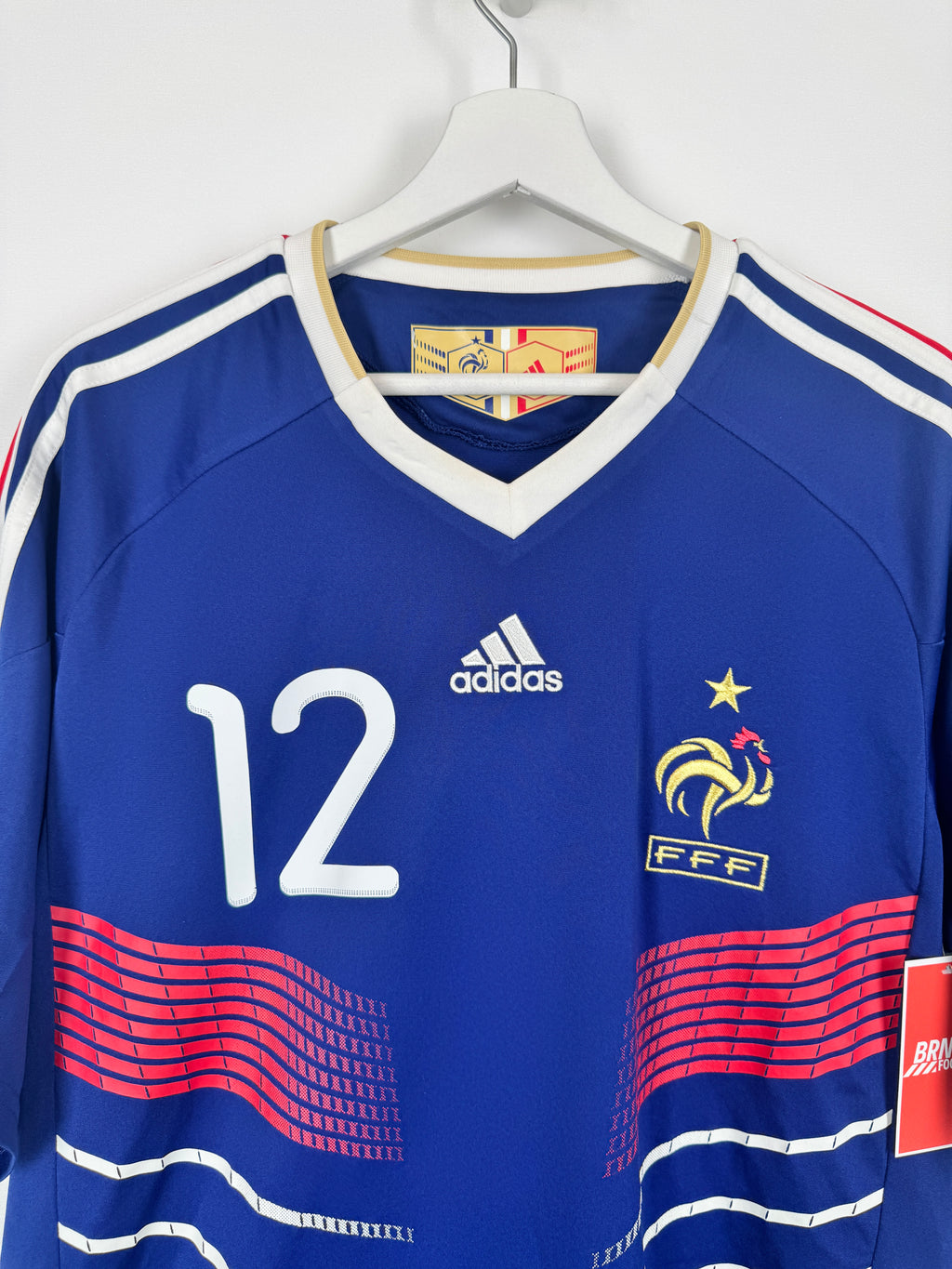 CAMISETA DE FÚTBOL SELECCIÓN DE FRANCIA 2010 LOCAL - HENRY #12 (L)