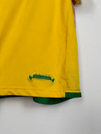 BRAZIL 2006 HOME FOOTBALL JERSEY - RONALDINHO #10 (M)