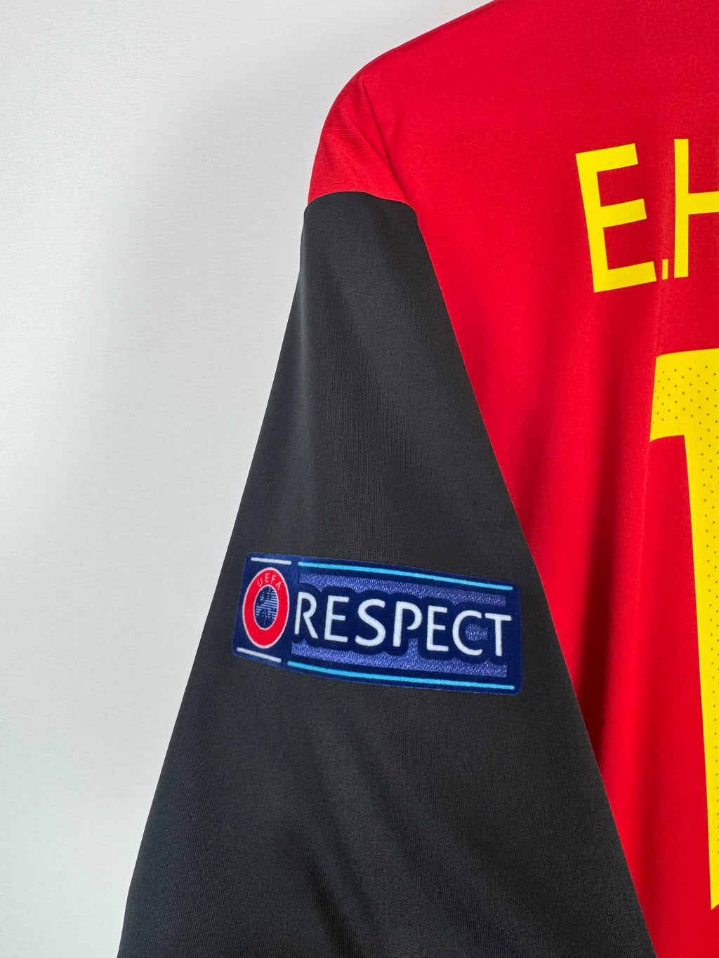 BELGIUM 2016 HOME FOOTBALL JERSEY - E.HAZARD #10 (L)