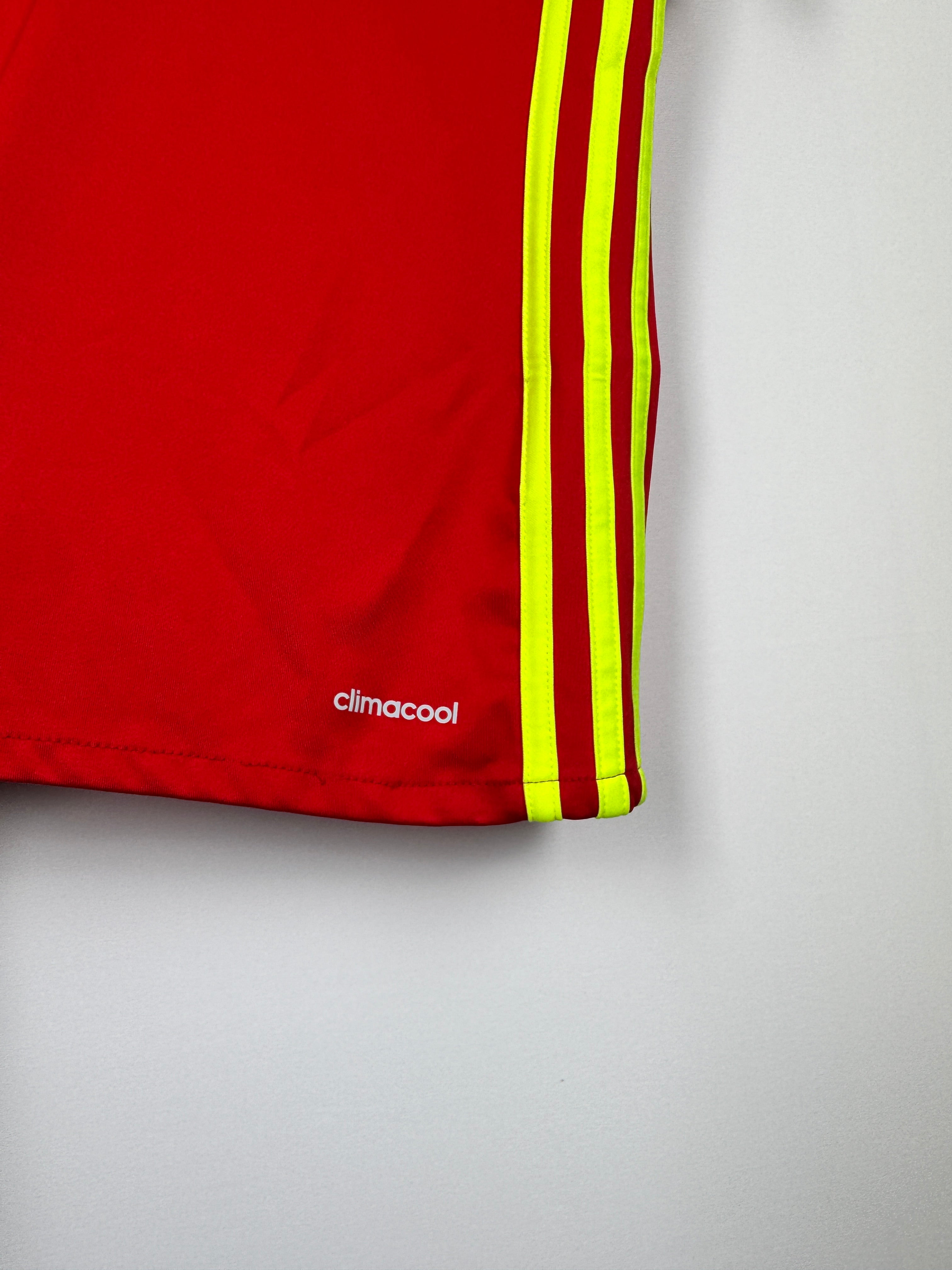 BELGIUM 2016 HOME FOOTBALL JERSEY - E.HAZARD #10 (L)