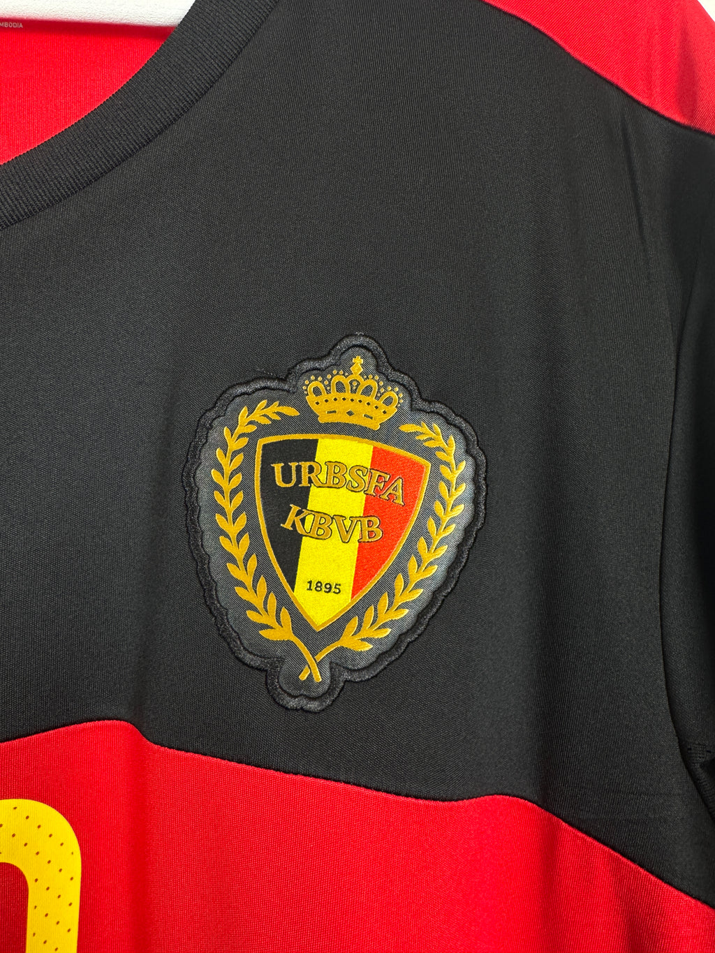 BELGIUM 2016 HOME FOOTBALL JERSEY - E.HAZARD #10 (L)