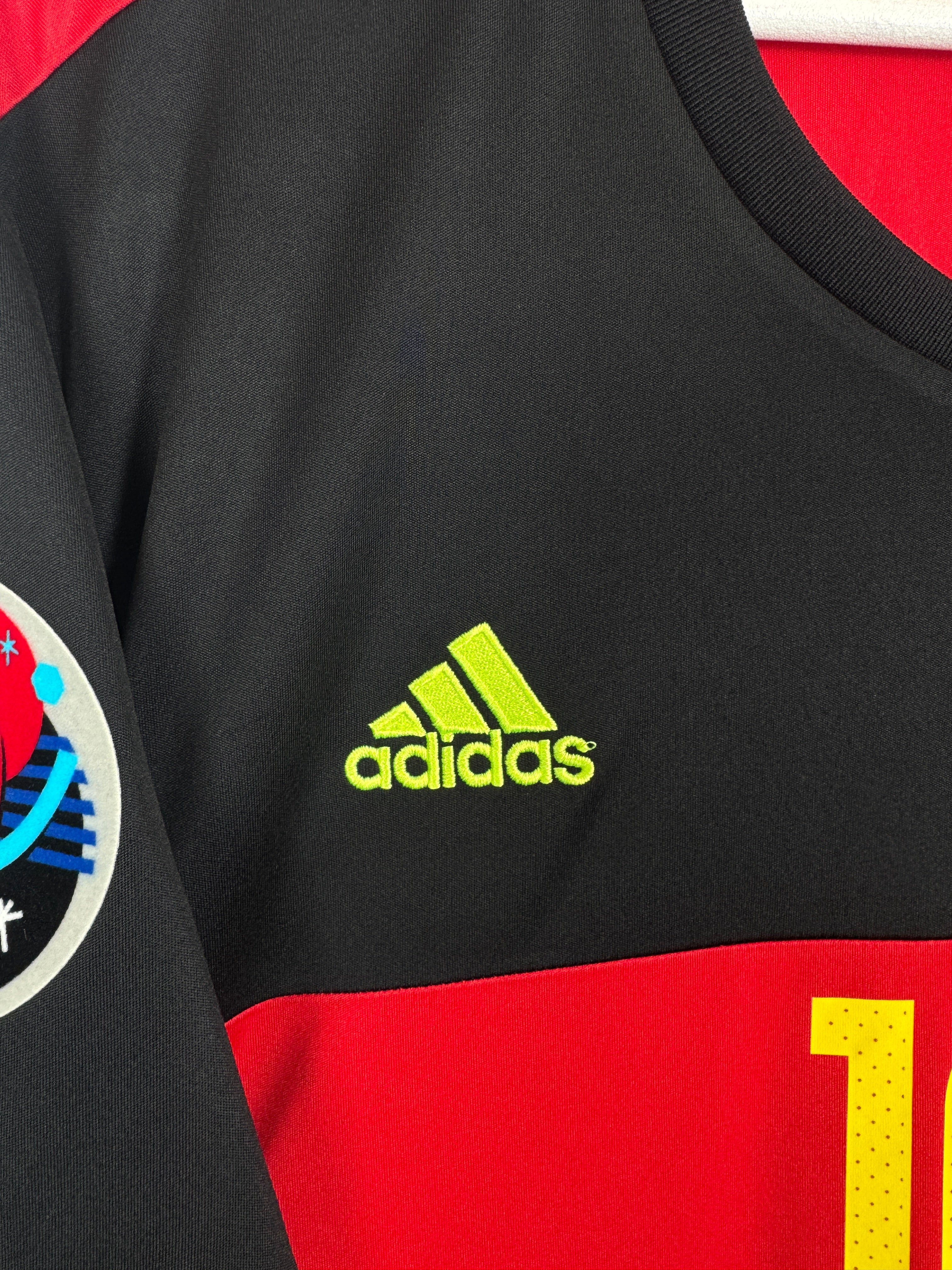 BELGIUM 2016 HOME FOOTBALL JERSEY - E.HAZARD #10 (L)